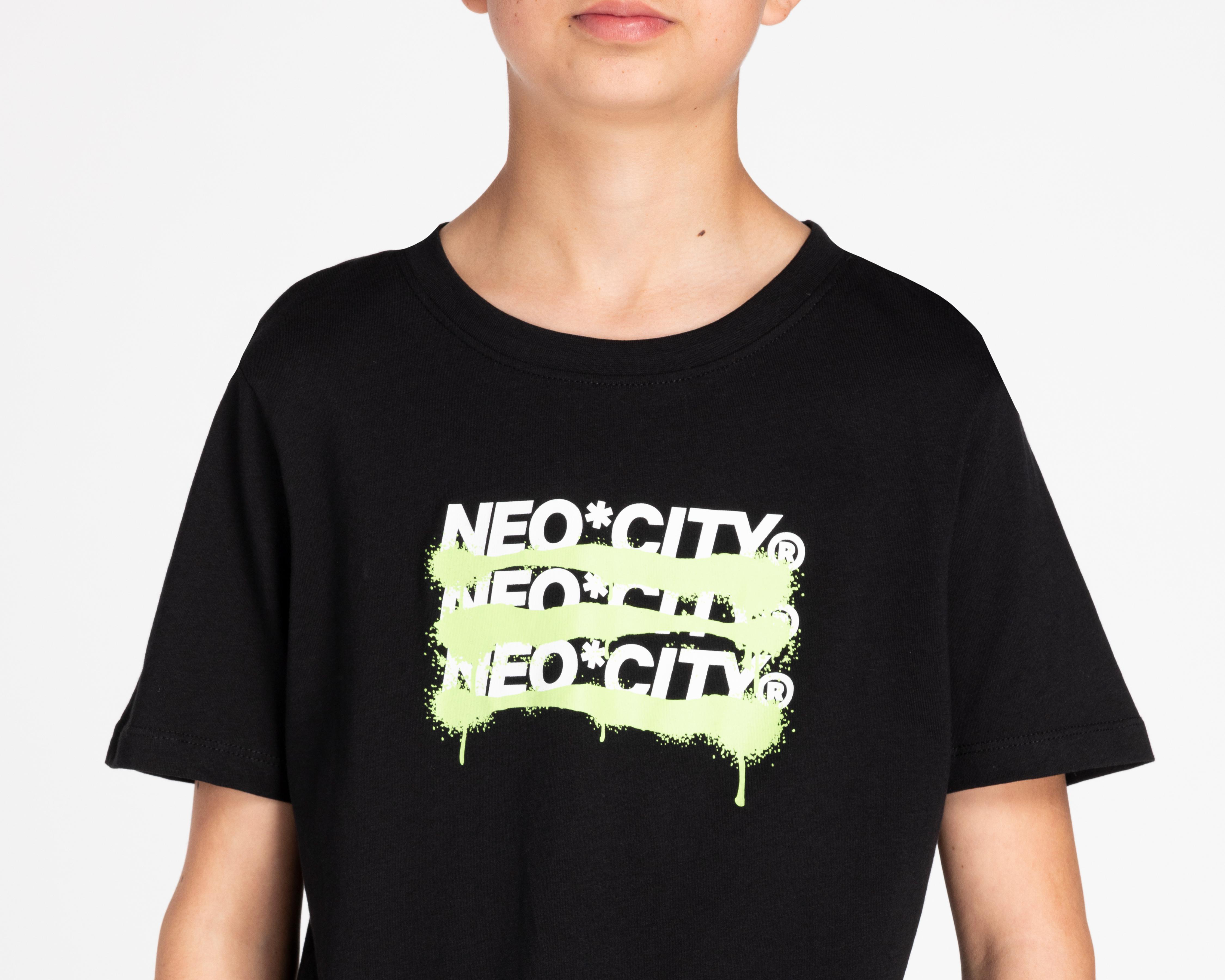 Foto 5 pulgar | Playera Neo*City Estampada Juvenil