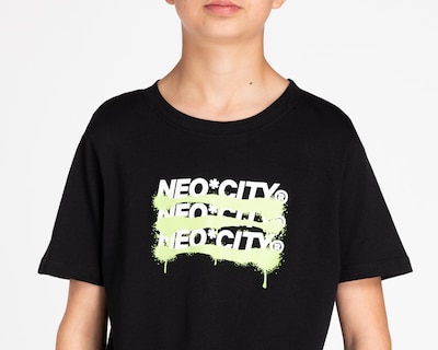 Foto 4 | Playera Neo*City Estampada Juvenil