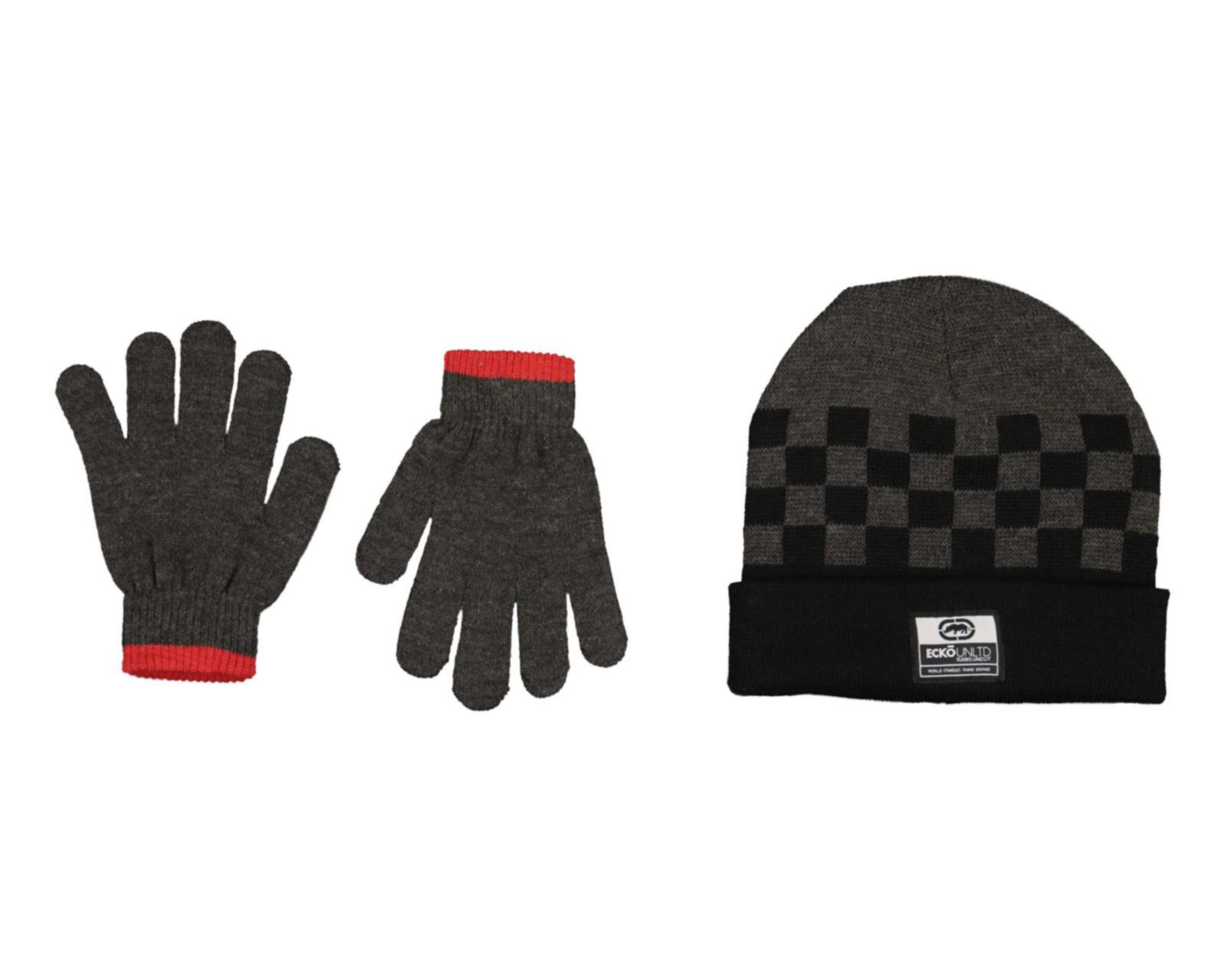Foto 2 pulgar | Guantes y Gorro Eckó Unltd. para Niño