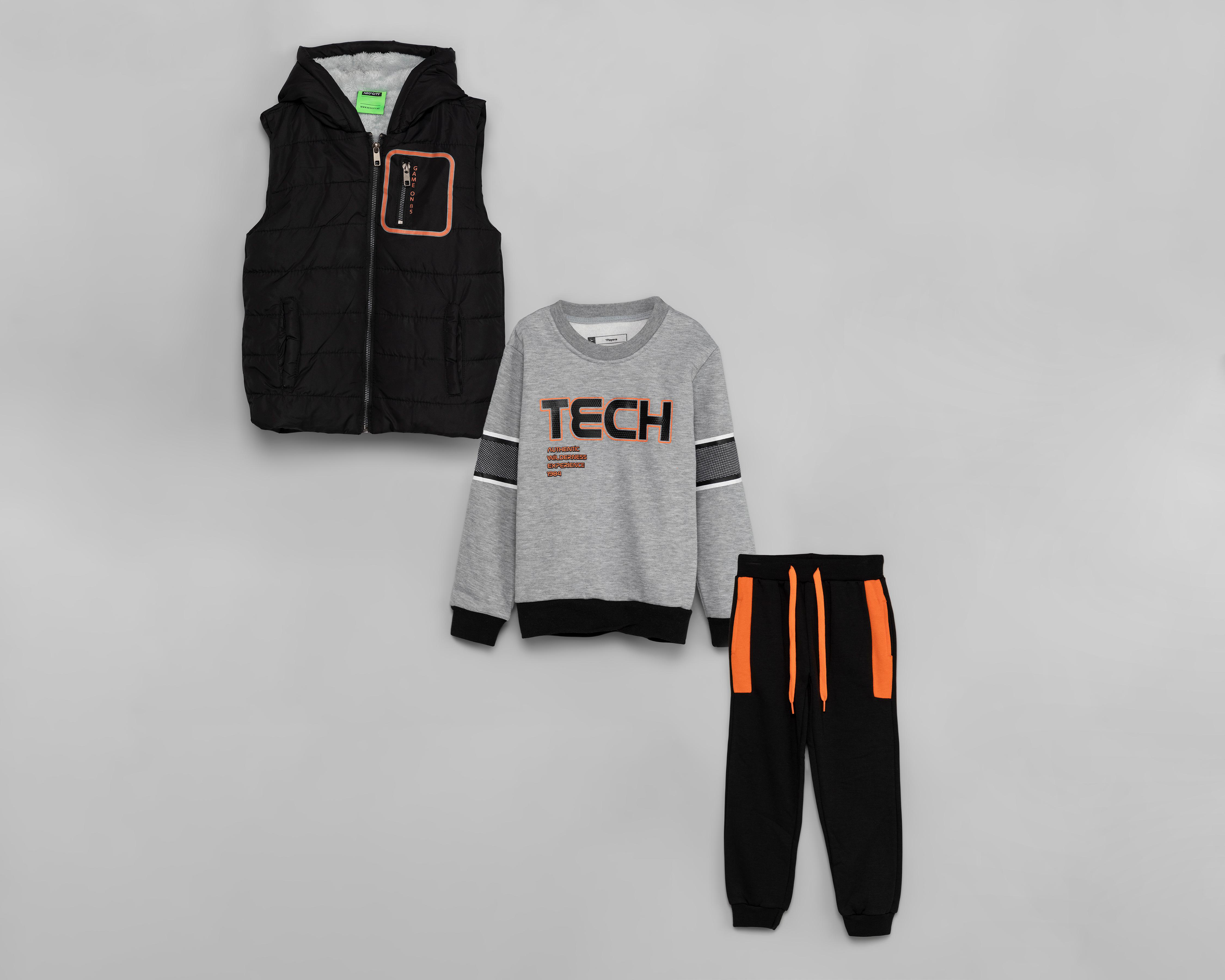 Conjunto Deportivo Neo*City para Niño 3 Piezas $589