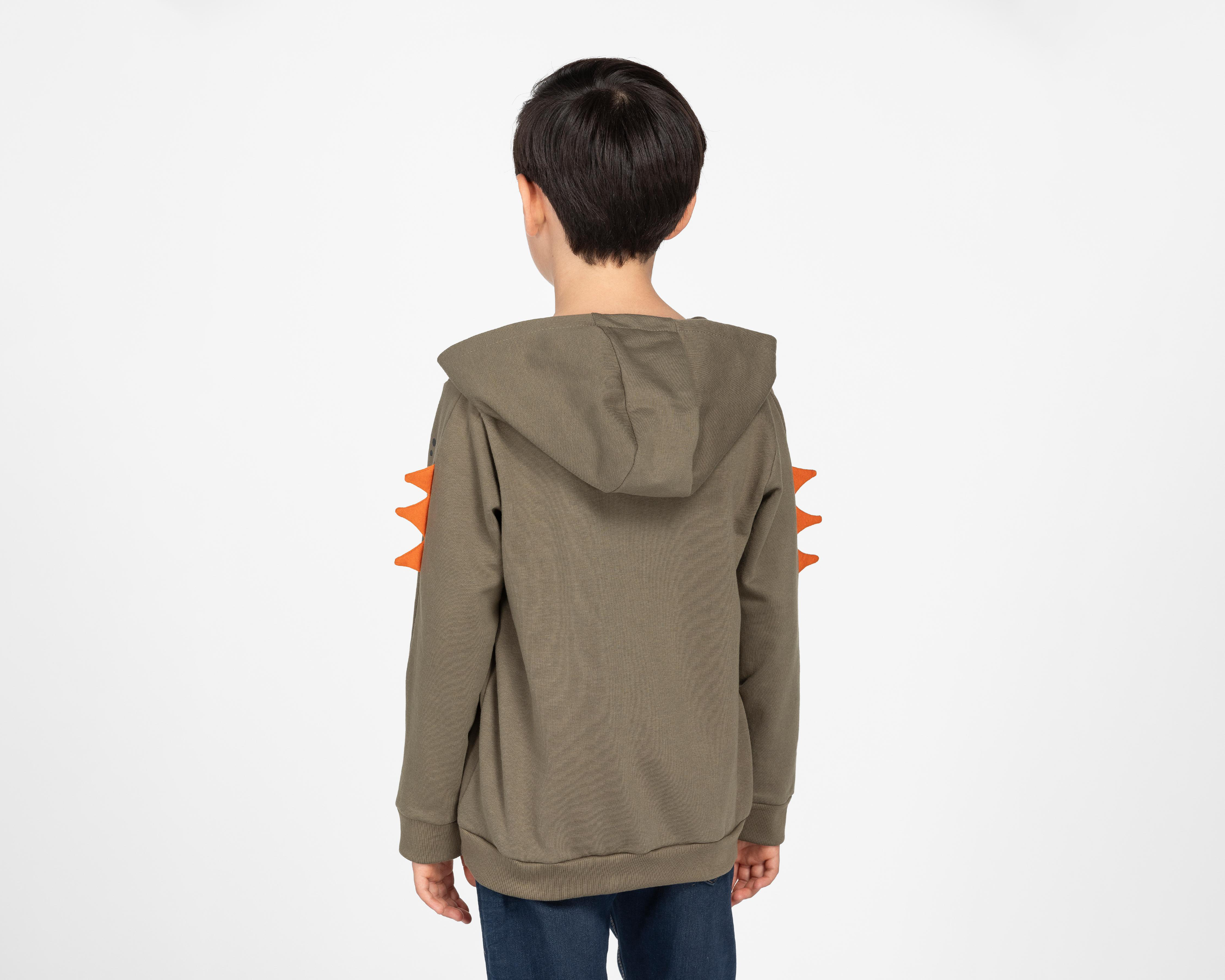 Foto 4 pulgar | Sudadera Refill con Gorro para Niño