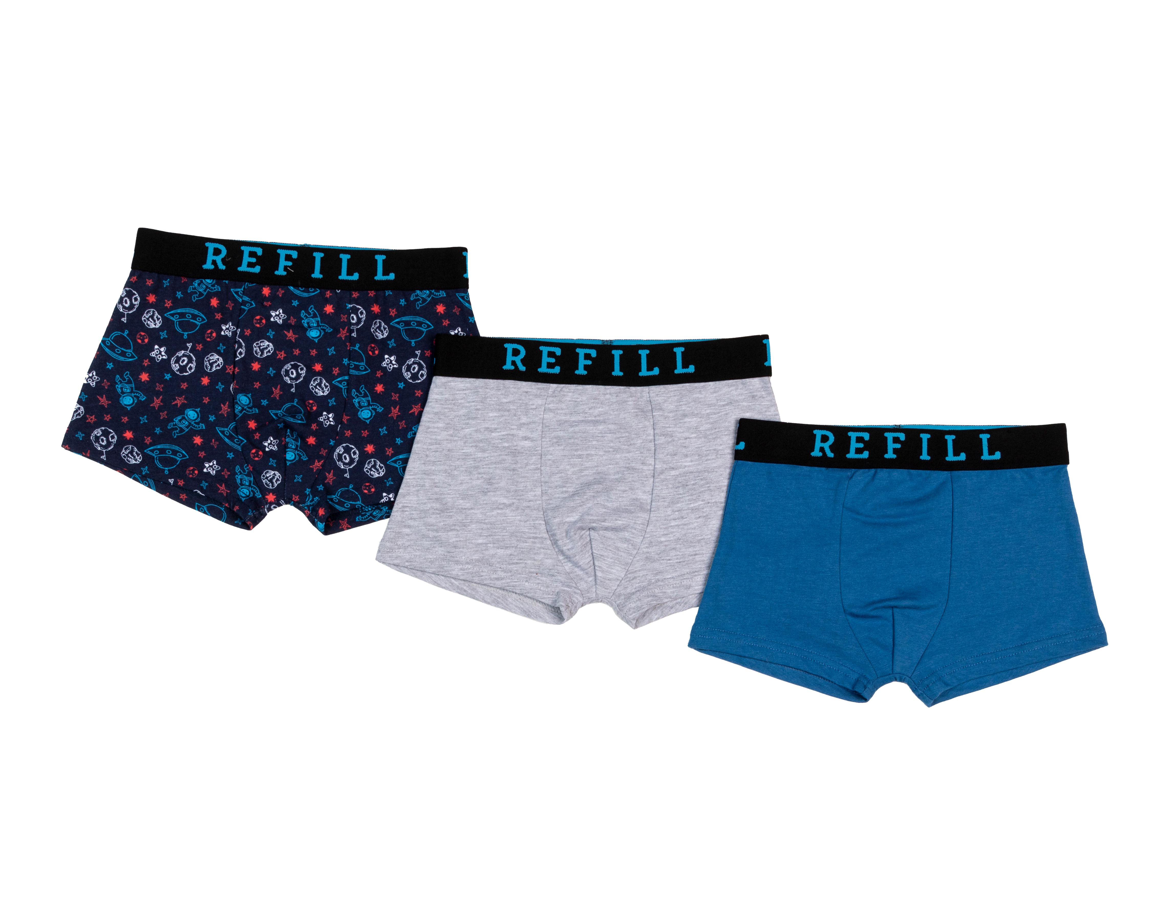 Bóxer Refill para Niño 3 Piezas $162