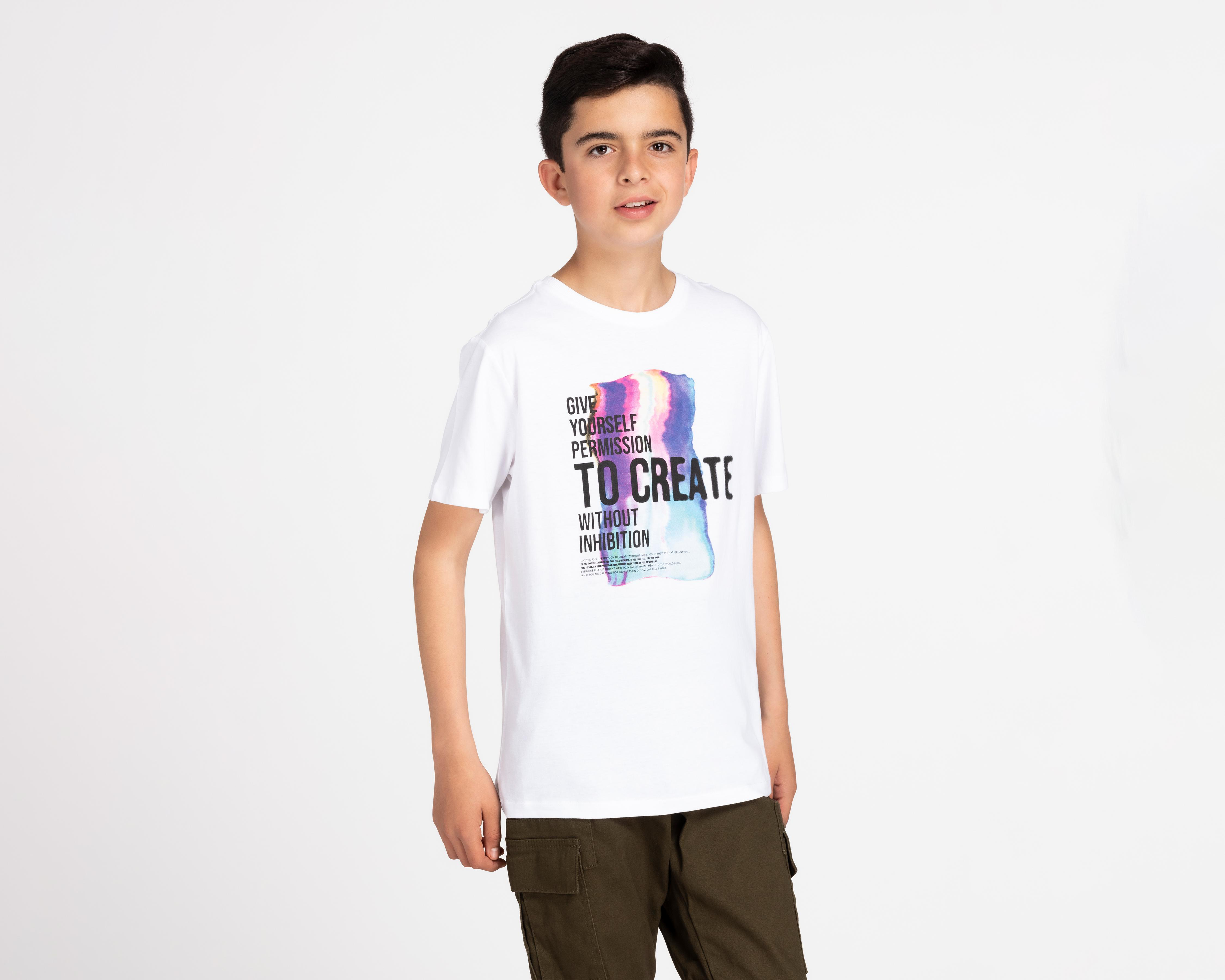 Playera Neo*City Estampada Juvenil