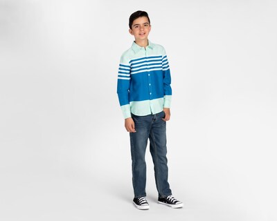 Foto 3 | Camisa Refill Manga Larga Estampada Juvenil