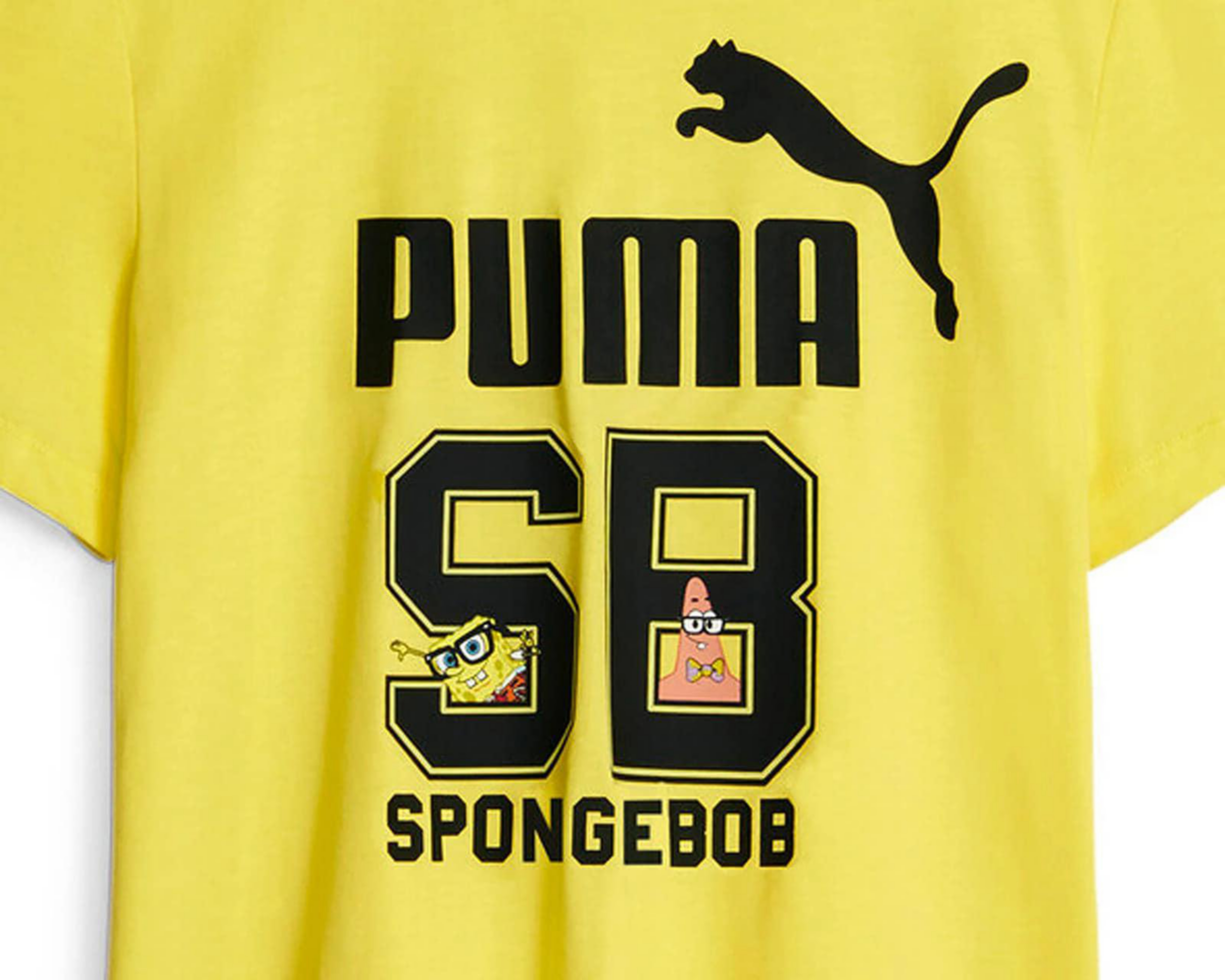 Foto 4 pulgar | Playera Puma Bob Esponja Juvenil