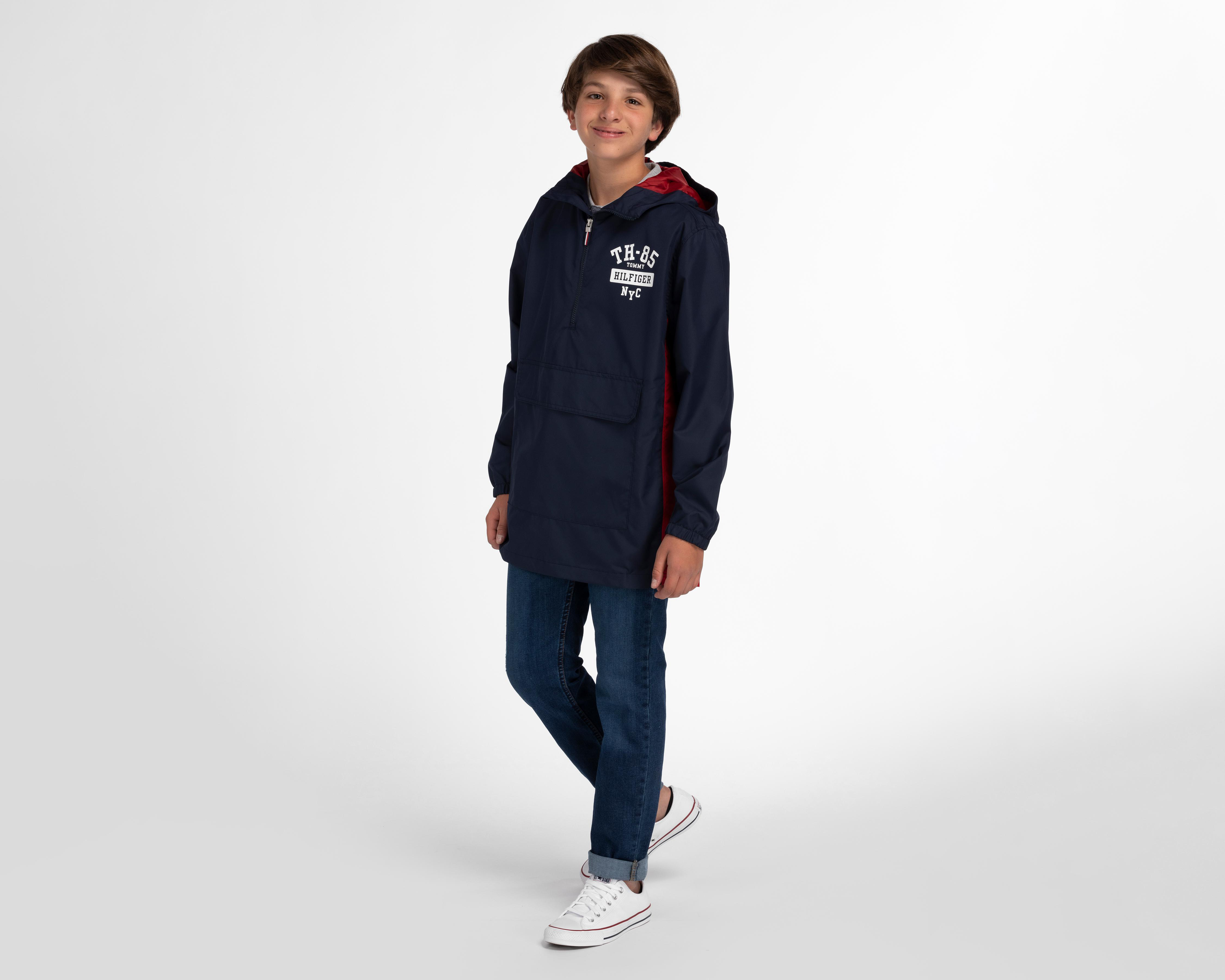 Foto 3 | Sudadera Tommy Hilfiger con Gorro Juvenil