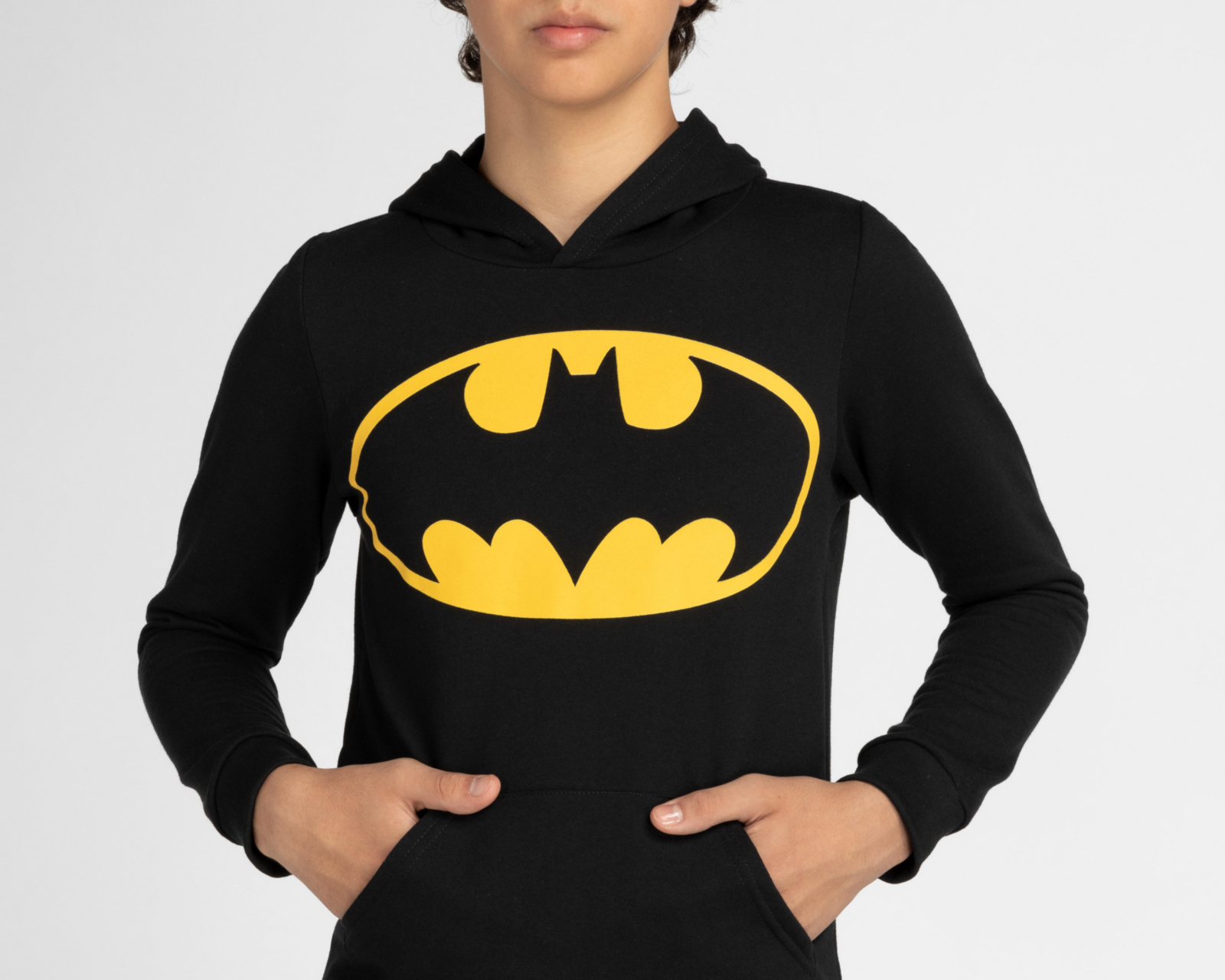 Foto 4 pulgar | Sudadera Batman con Gorro Juvenil