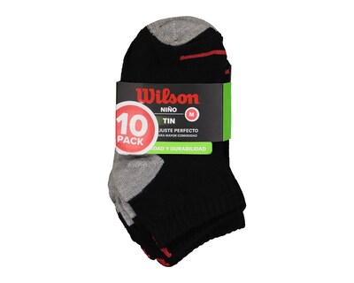 Foto 3 | Calcetas Deportivas Tines Wilson para Niño 10 Pares