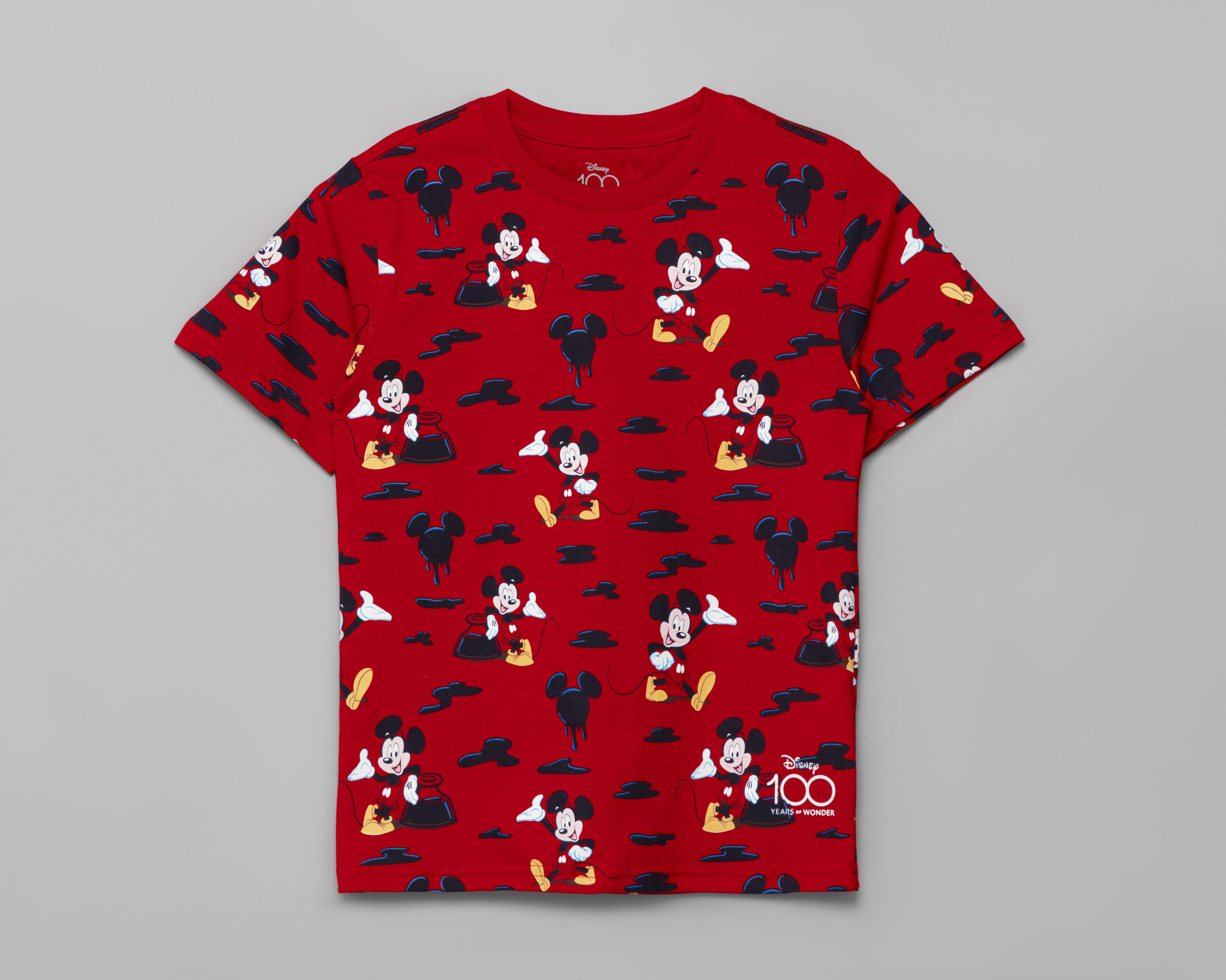 Foto 5 | Playera Dissney Mickey Mouse Estampada para Niño