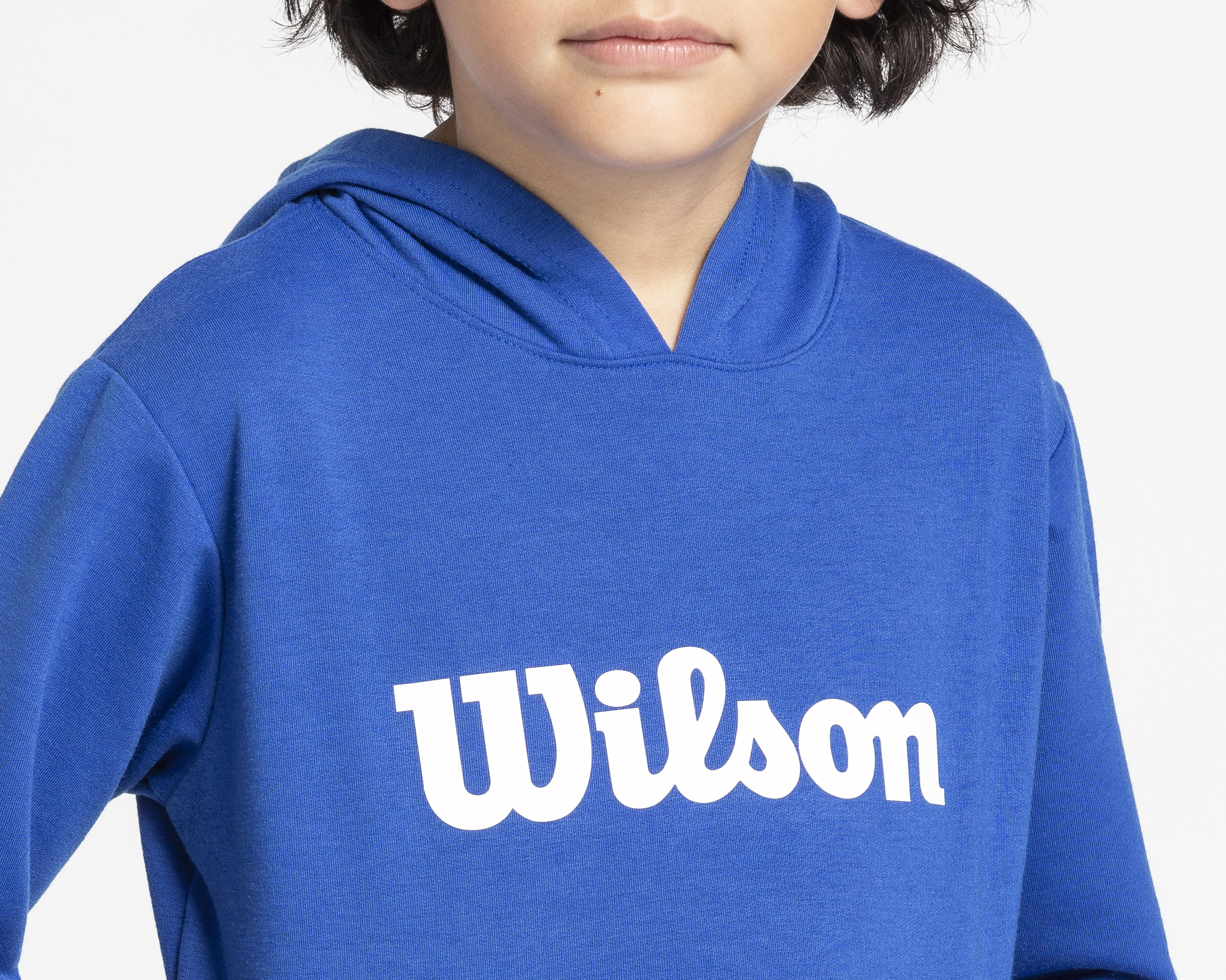 Foto 4 pulgar | Sudadera Wilson con Gorro Juvenil