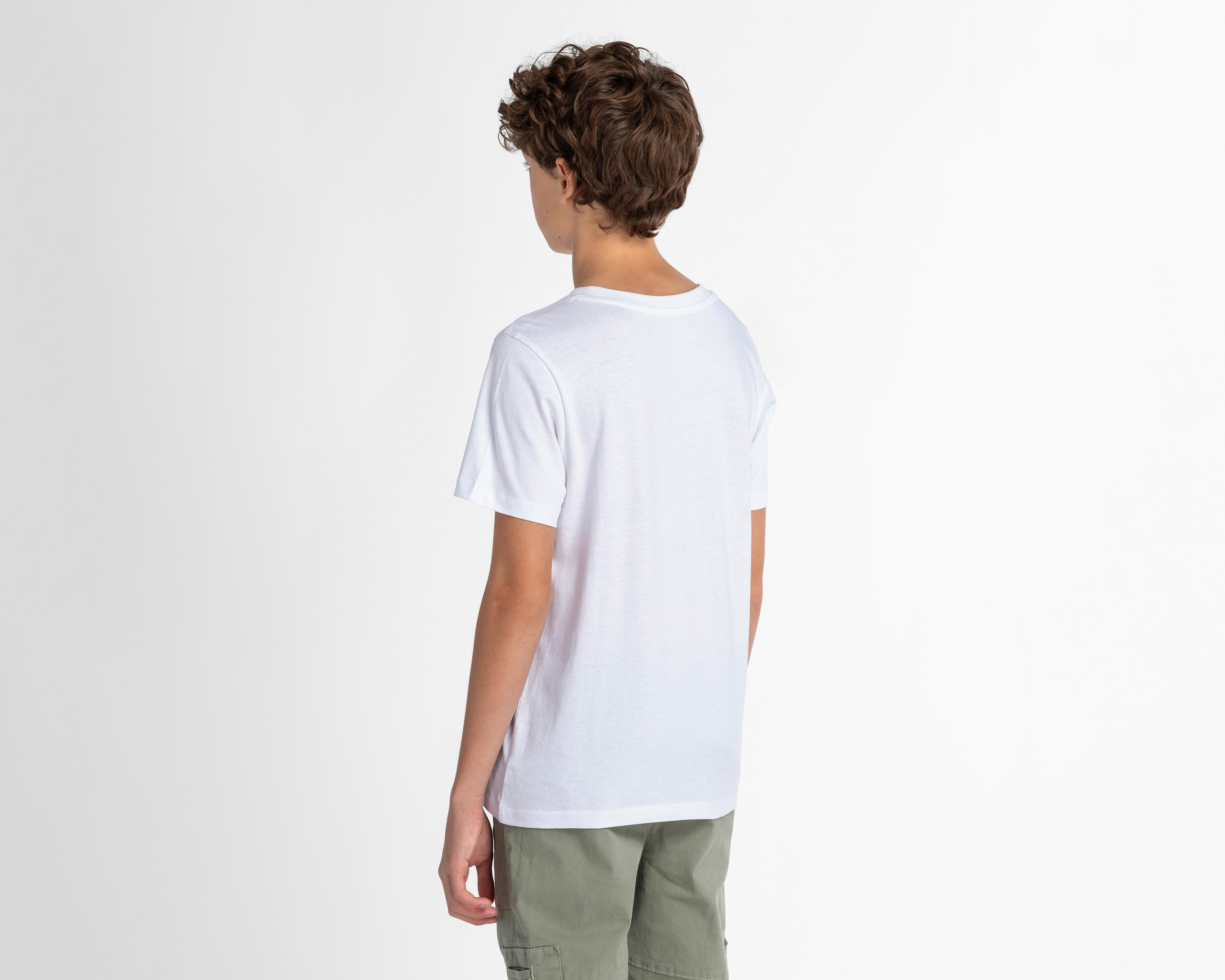 Foto 2 | Playera Refill Manga Corta Estampada para Niño