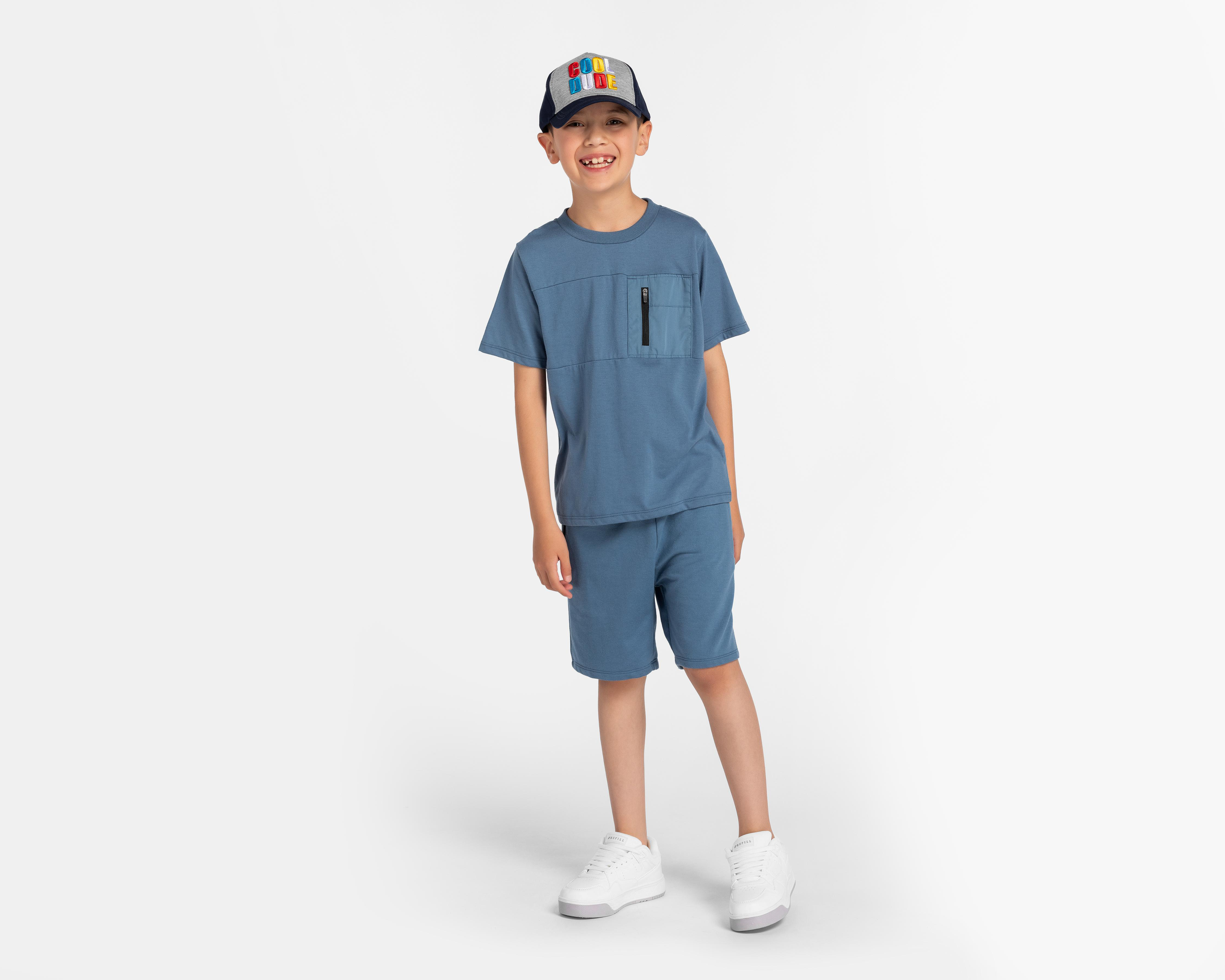 Foto 4 pulgar | Conjunto con Short y Playera Refill para Niño