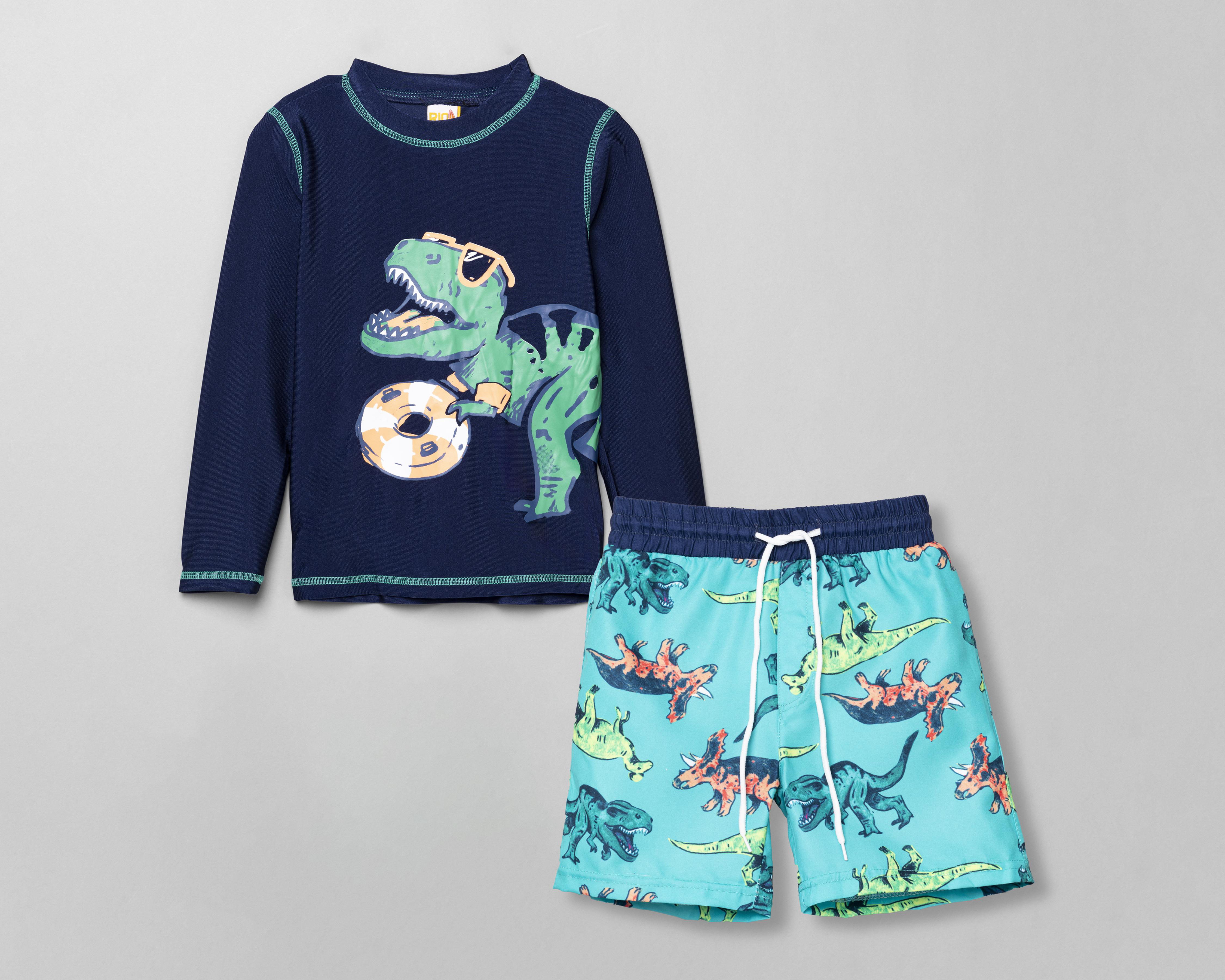 Foto 1 | Traje de Baño Rio Beach Estampado para Niño 2 Piezas