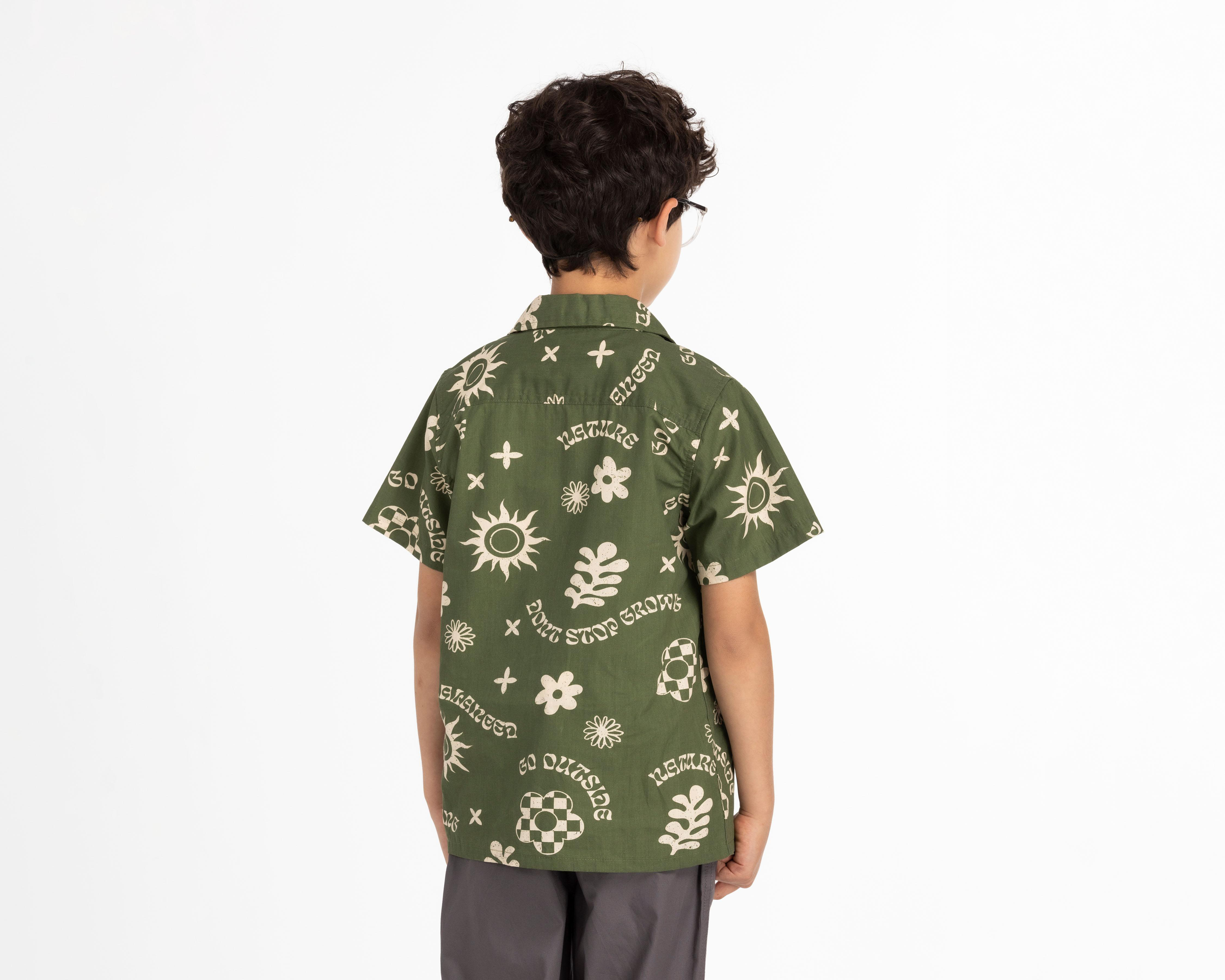 Foto 4 pulgar | Camisa y Playera Refill Manga Corta para Niño