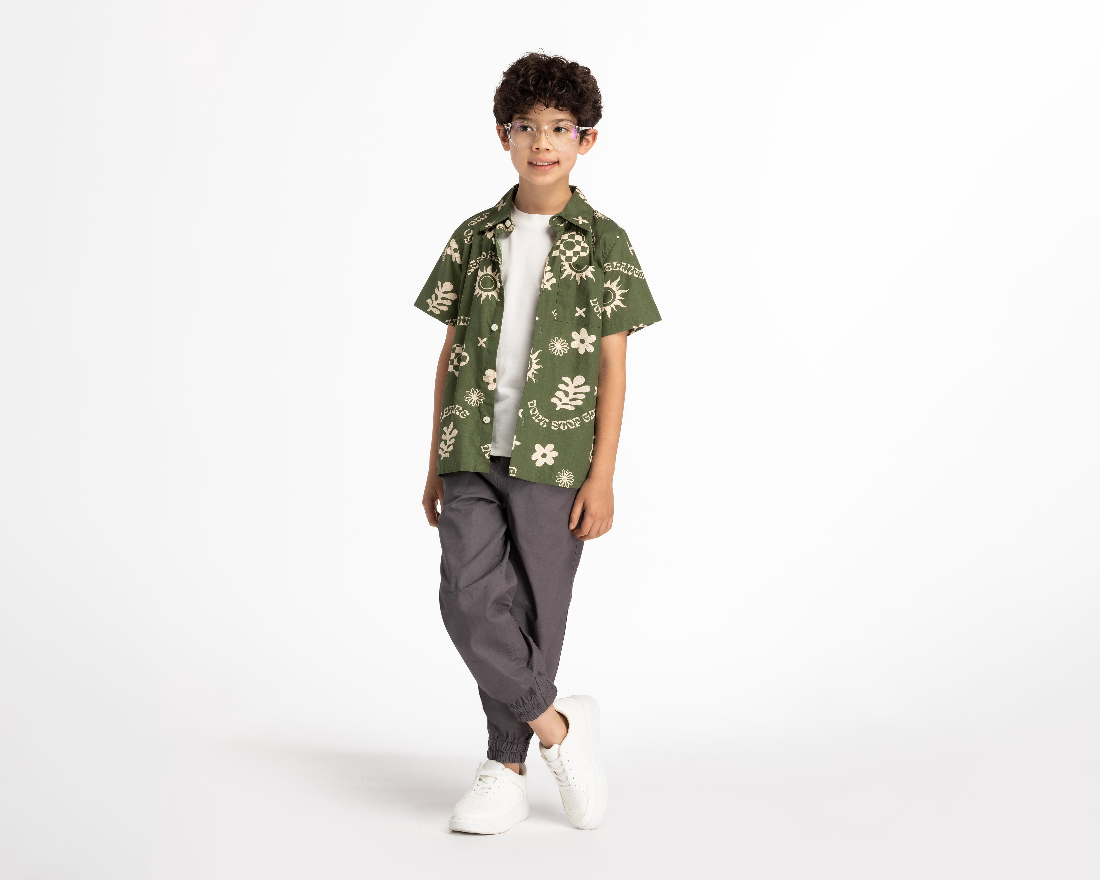 Foto 5 pulgar | Camisa y Playera Refill Manga Corta para Niño