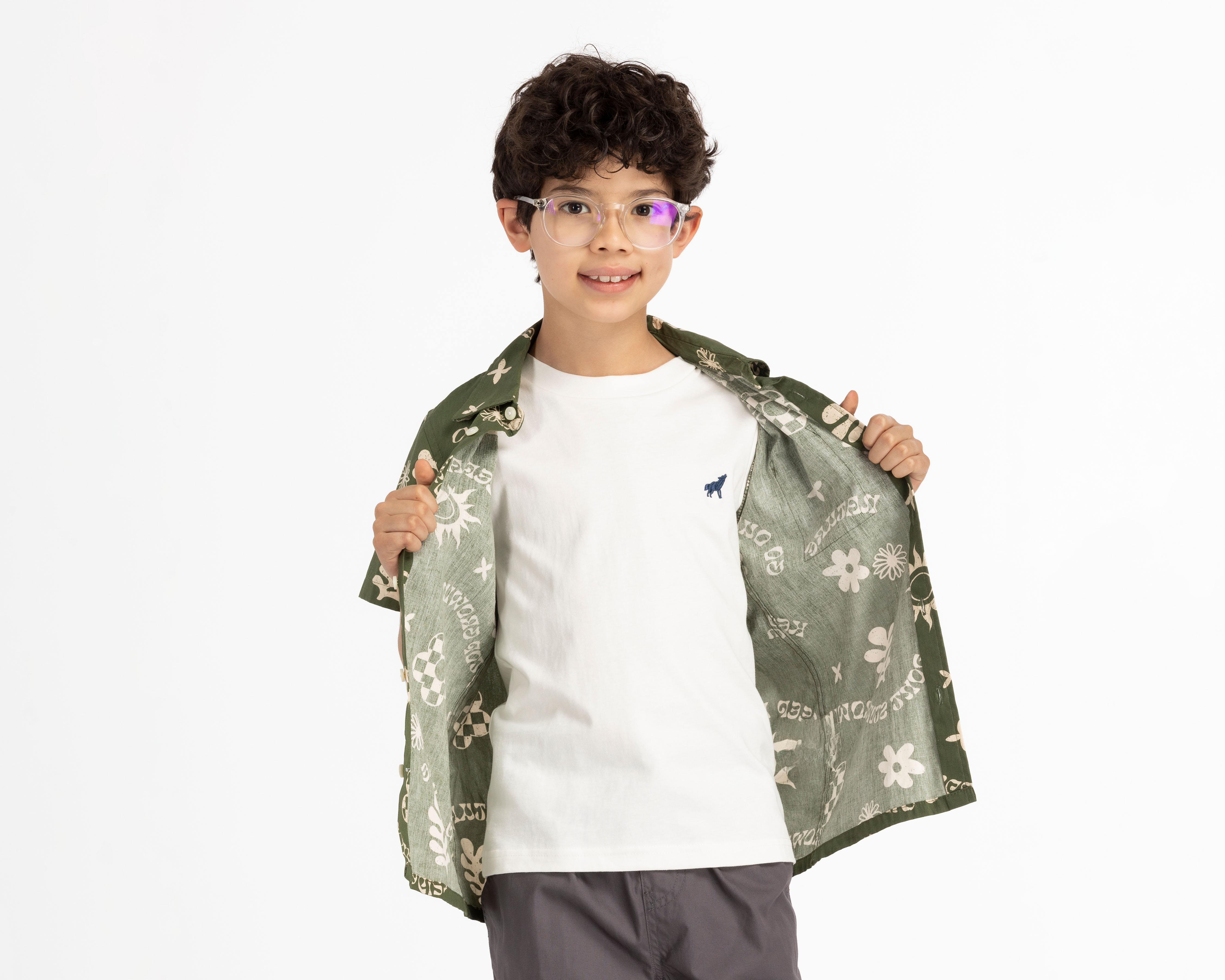 Foto 7 pulgar | Camisa y Playera Refill Manga Corta para Niño