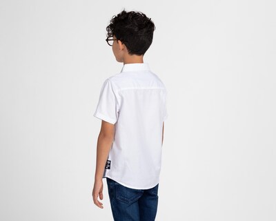 Foto 2 | Camisa Refill Manga Corta Estampada para Niño