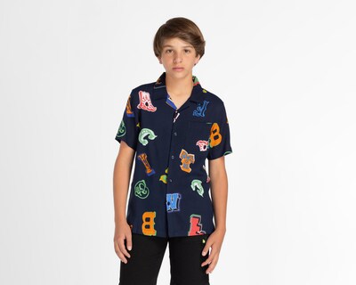 Foto 1 | Camisa Neo*City Manga Corta Estampada Juvenil