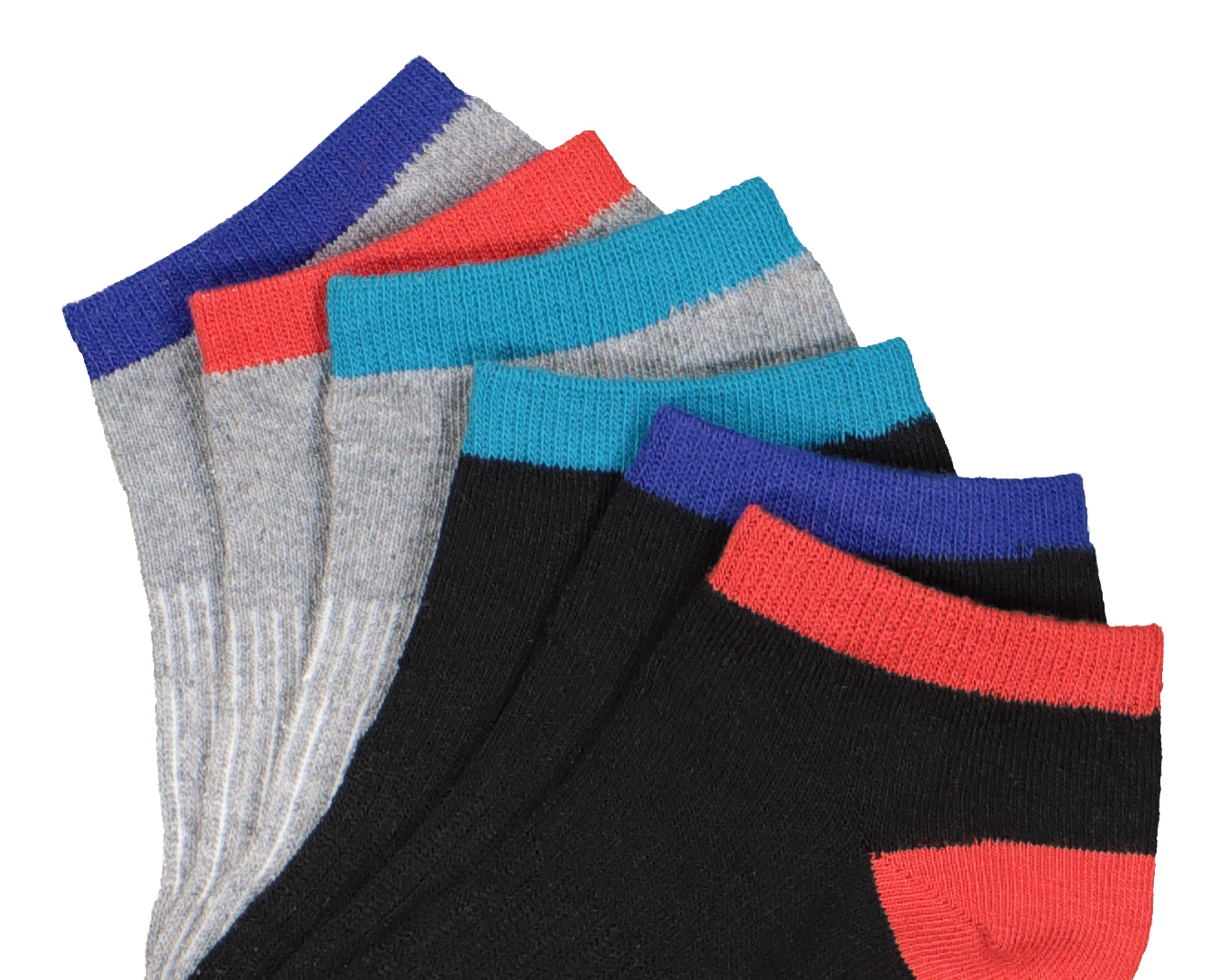 Foto 3 pulgar | Calcetas Deportivas Tines Sportline Cooltek para Niño 6 Pares