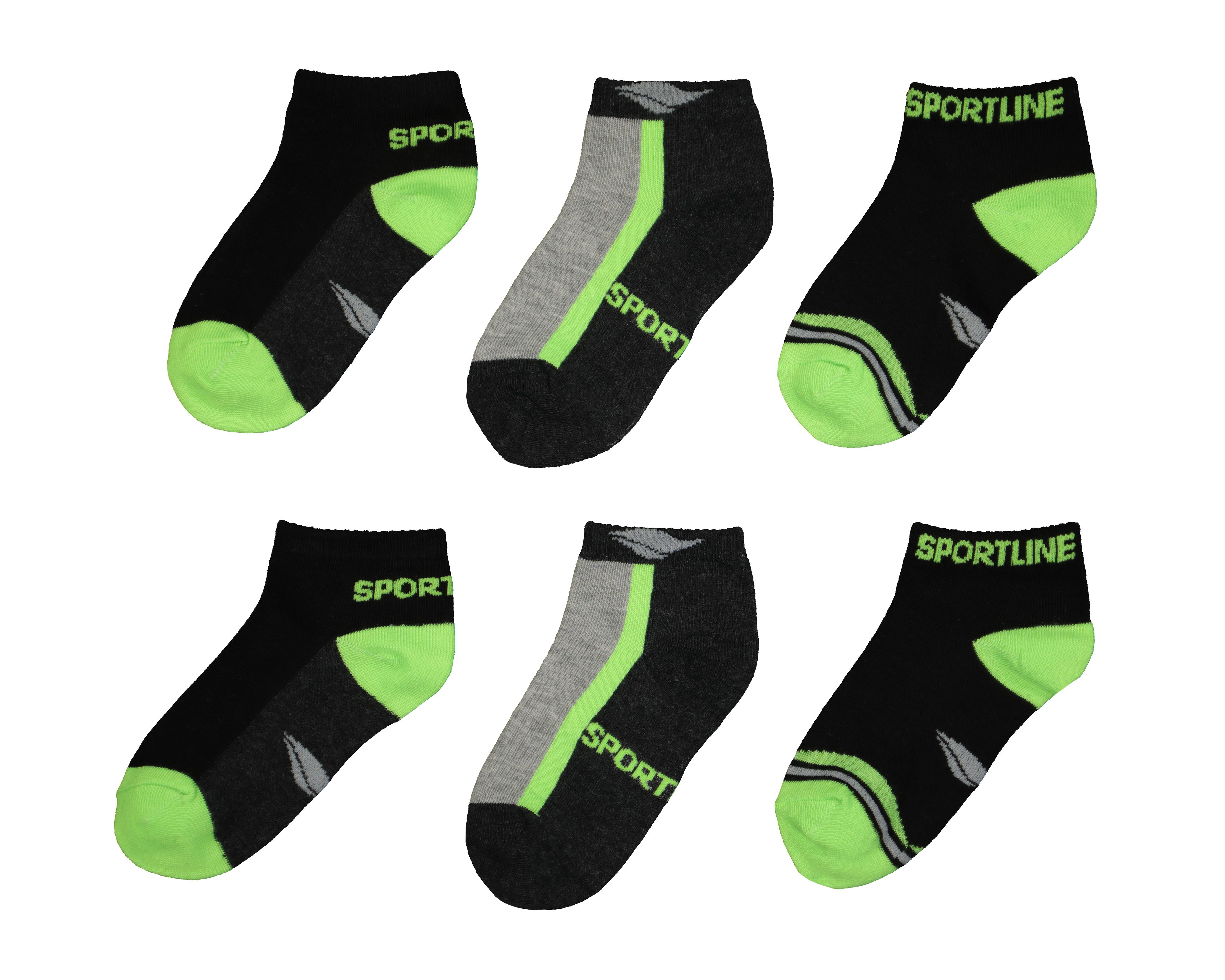 Foto 2 pulgar | Calcetas Deportivas Tines Sportline Cooltek para Niño 6 Pares