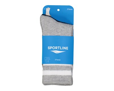 Foto 3 | Calcetas Deportivas Largas Sportline para Niño 3 Pares