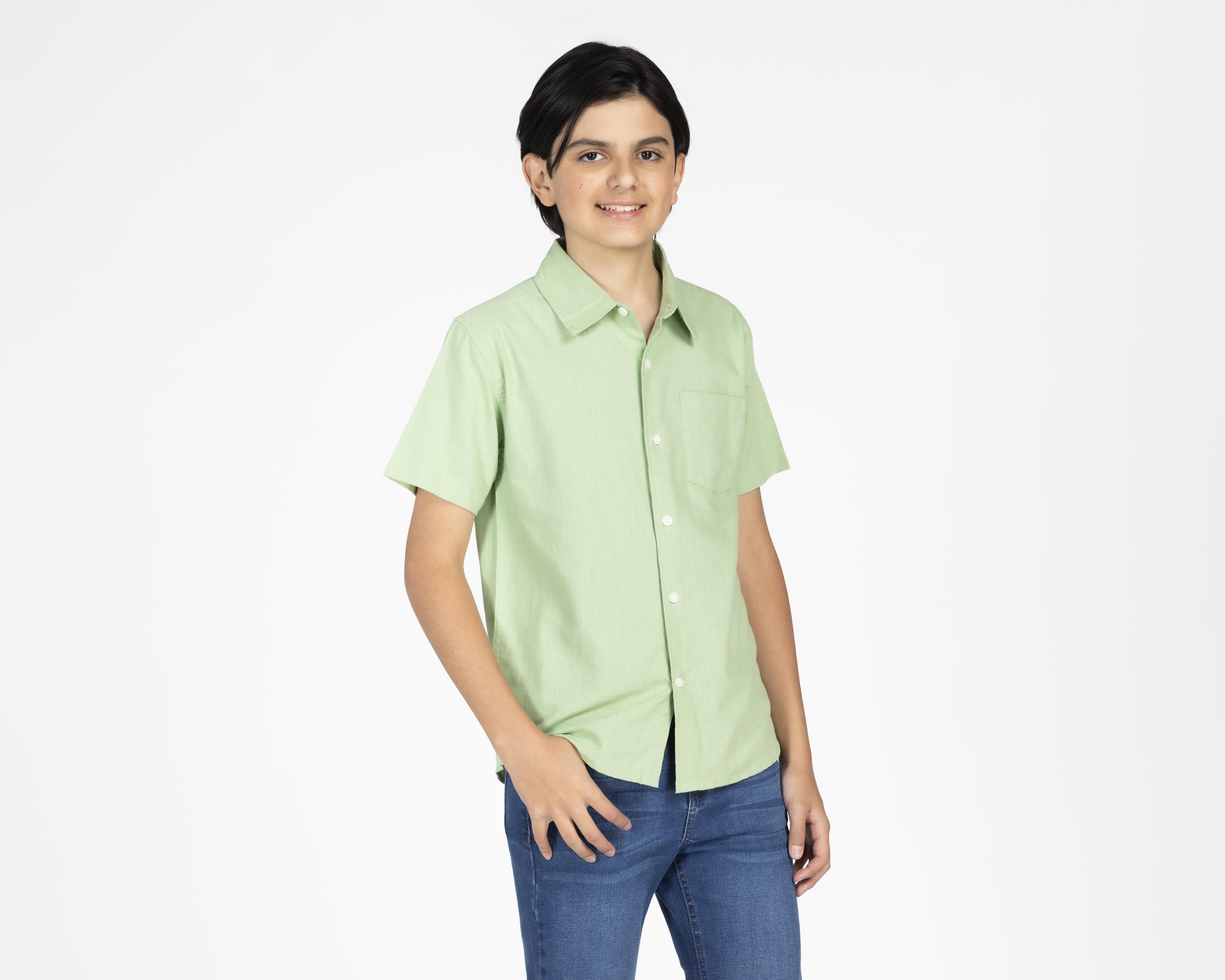 Camisa Refill Manga Corta para Niño