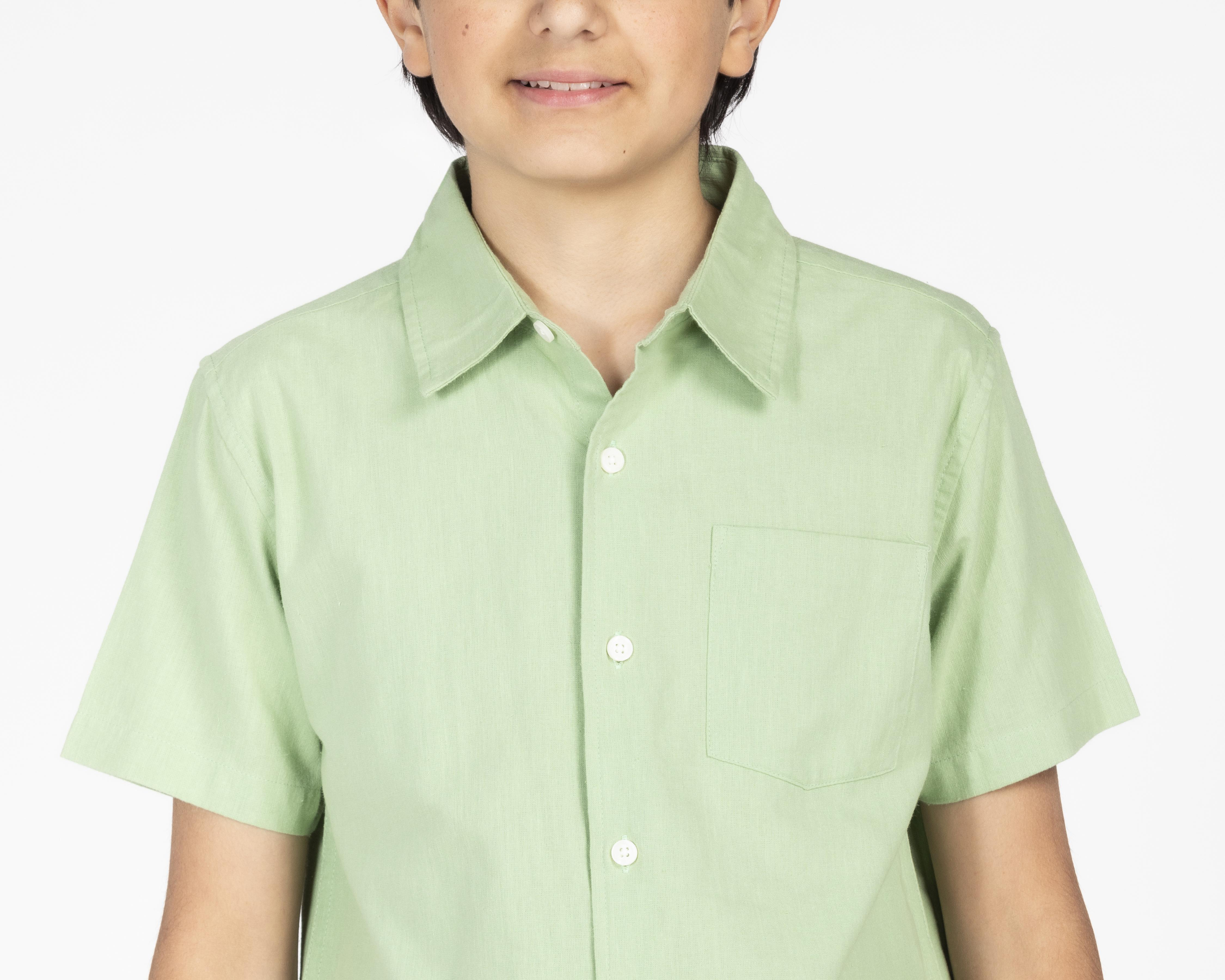 Foto 5 pulgar | Camisa Refill Manga Corta para Niño