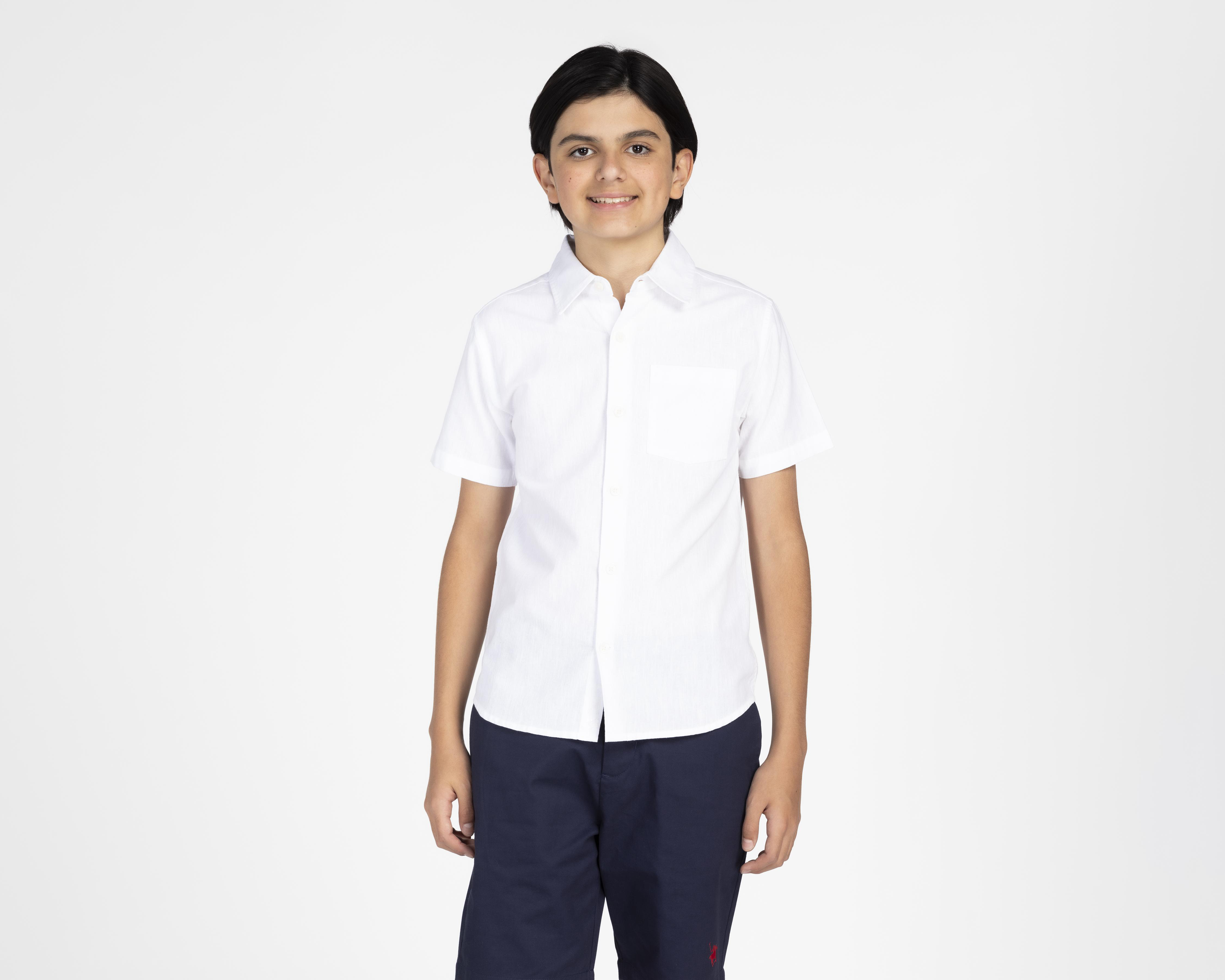 Camisa Refill Manga Corta Juvenil