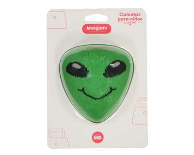 Foto 1 | Calcetines Largos Minigami Alien para Niño 1 Par