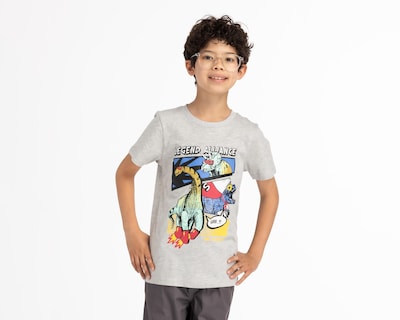 Foto 1 | Playera Refill Manga Corta Estampada para Niño
