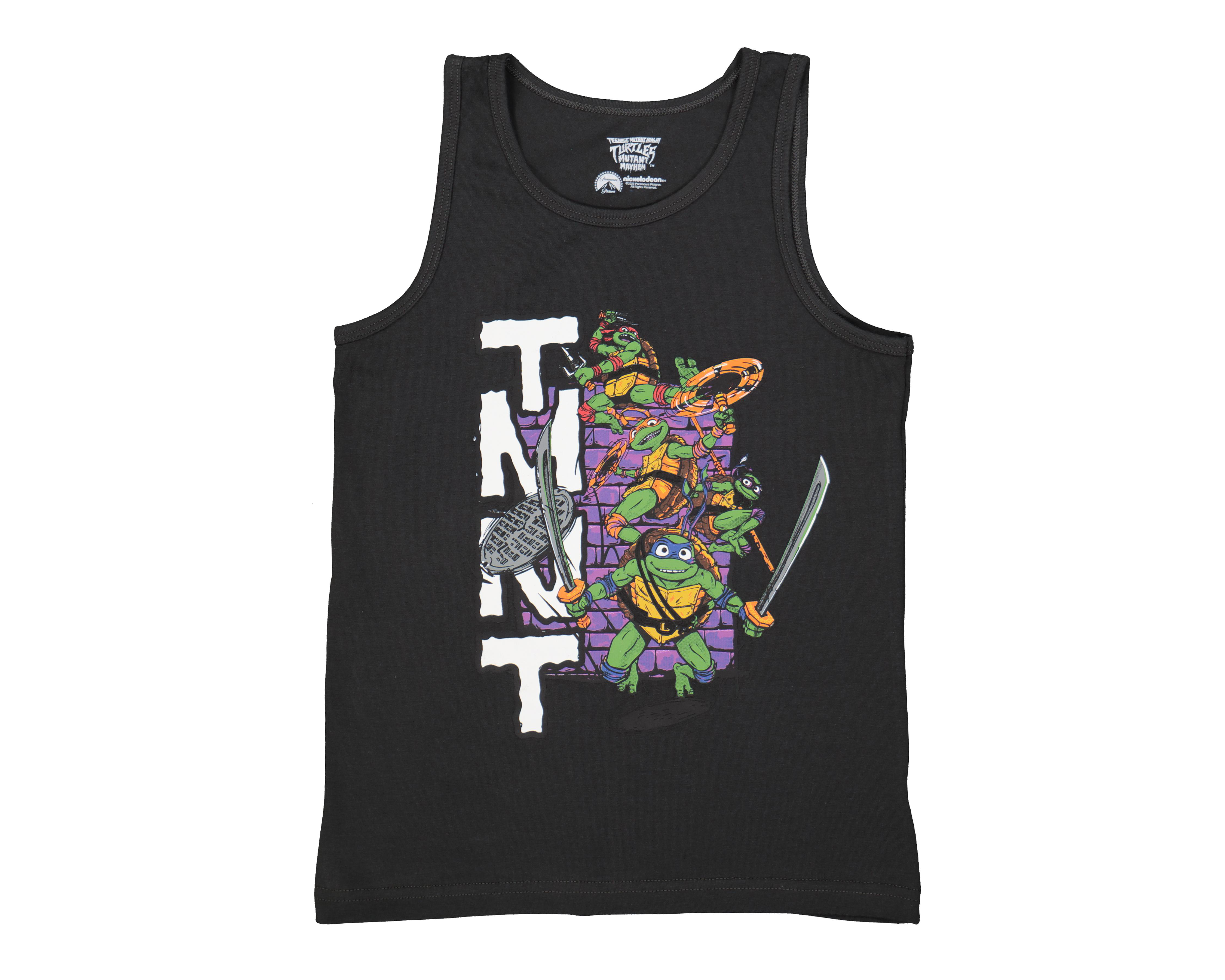 Foto 2 pulgar | Camiseta Interior Teenage Mutant Ninja Turtles para Niño