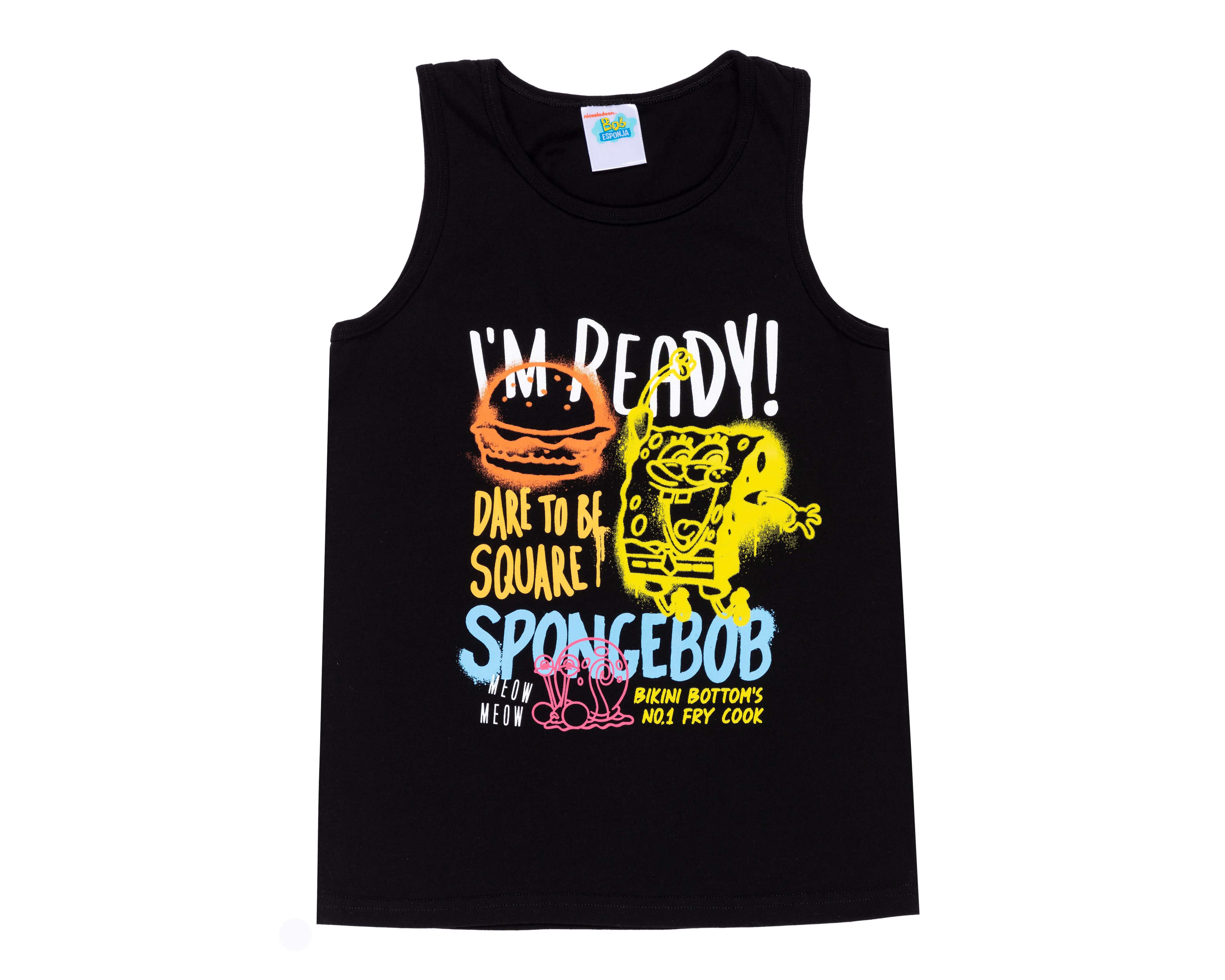 Camiseta Interior Bob Esponja para Niño $89