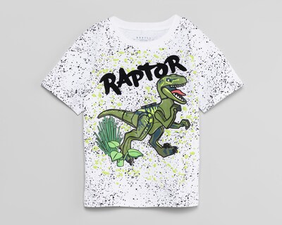 Foto 1 | Playera Refill Manga Corta Estampada para Niño
