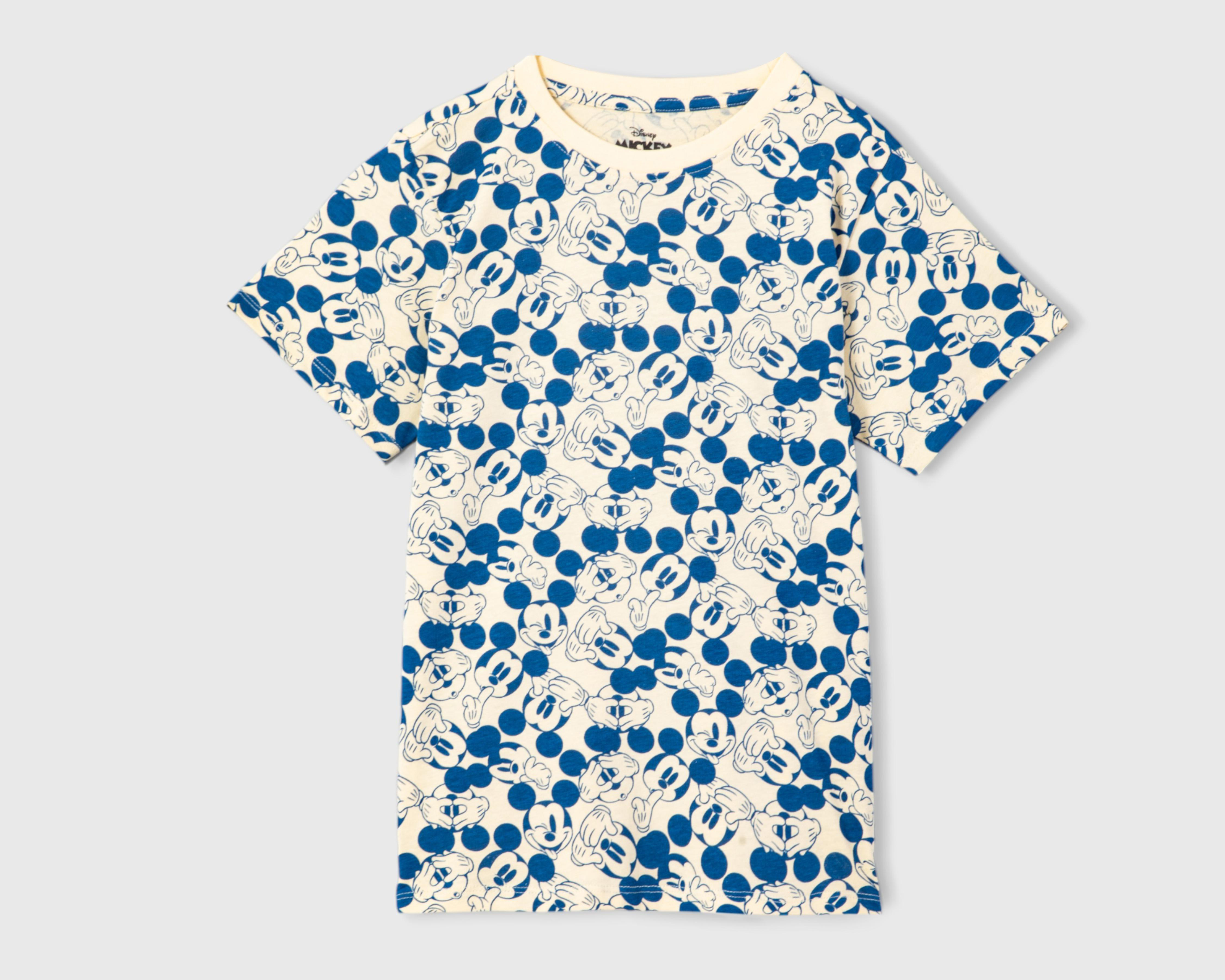 Foto 1 | Playera Disney Manga Corta Estampada para Niño