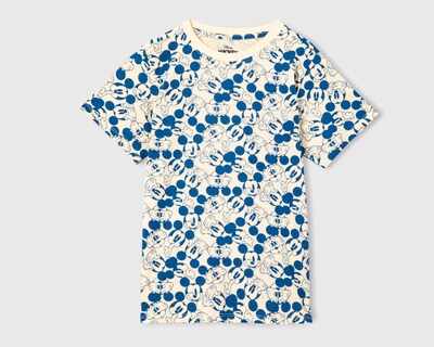 Foto 1 | Playera Disney Manga Corta Estampada para Niño