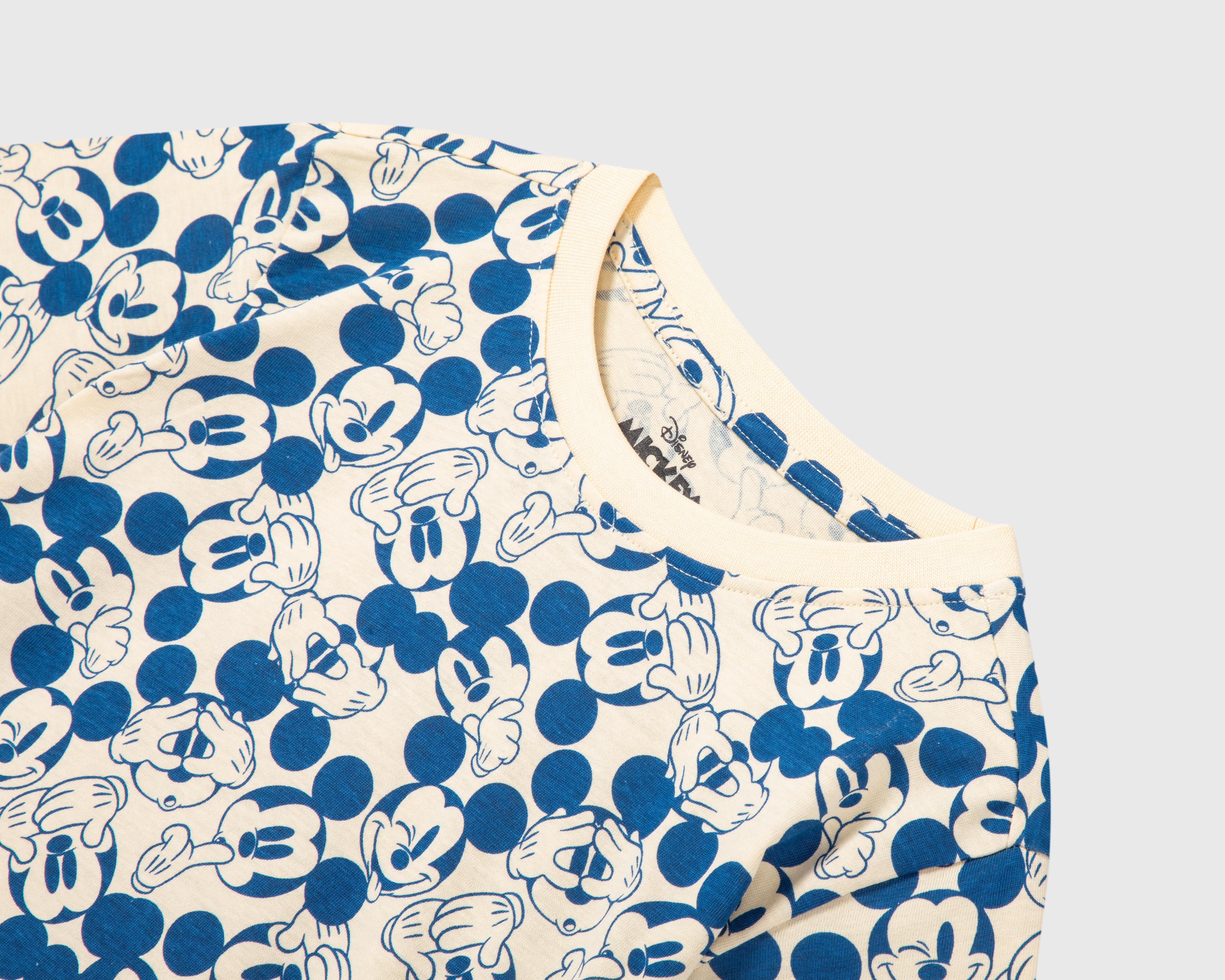 Foto 4 pulgar | Playera Disney Manga Corta Estampada para Niño