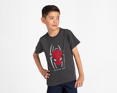 Foto 1 | Playera Marvel Spider-Man Estampada para Niño