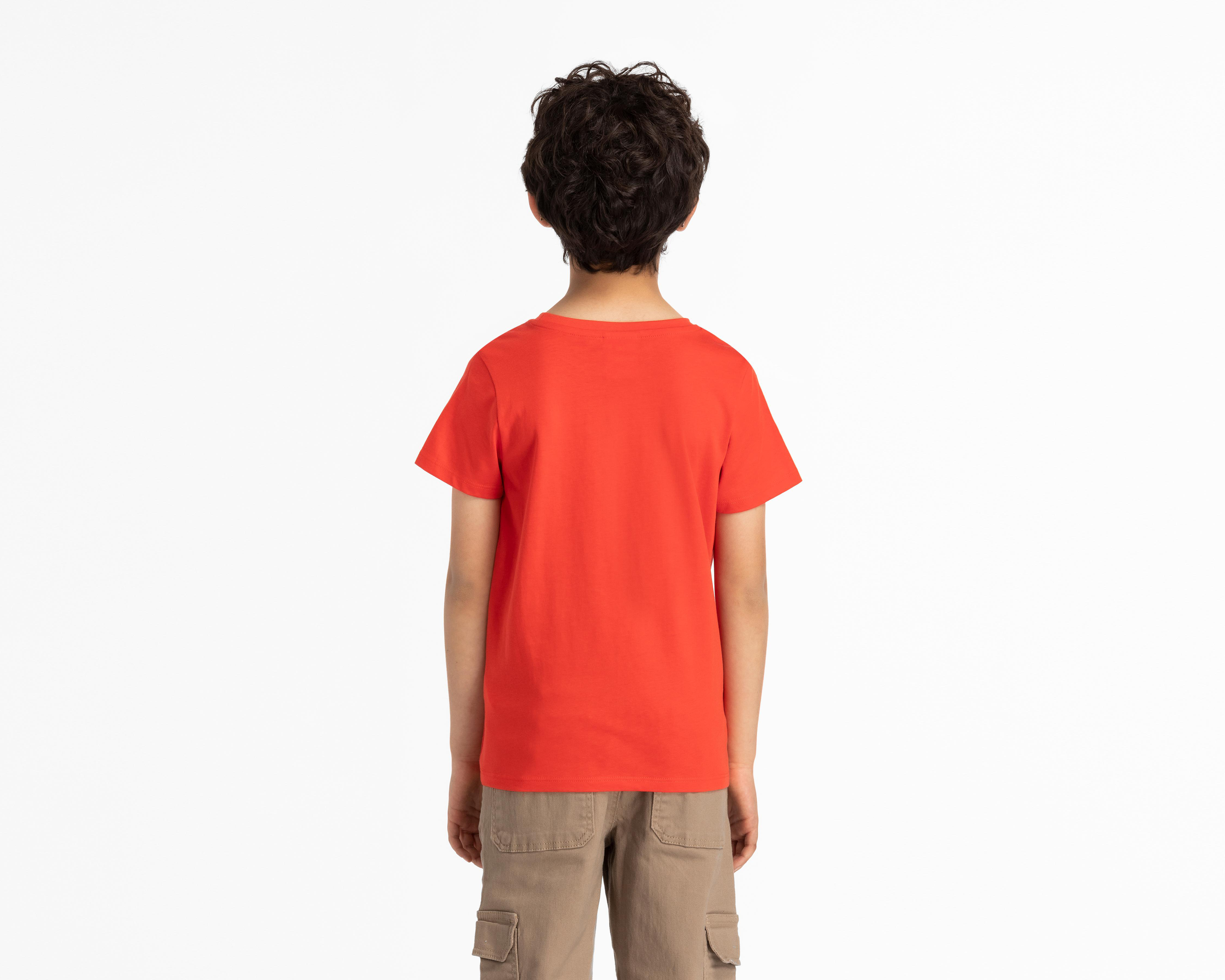 Foto 3 pulgar | Playera Paw Patrol Manga Corta Estampada para Niño