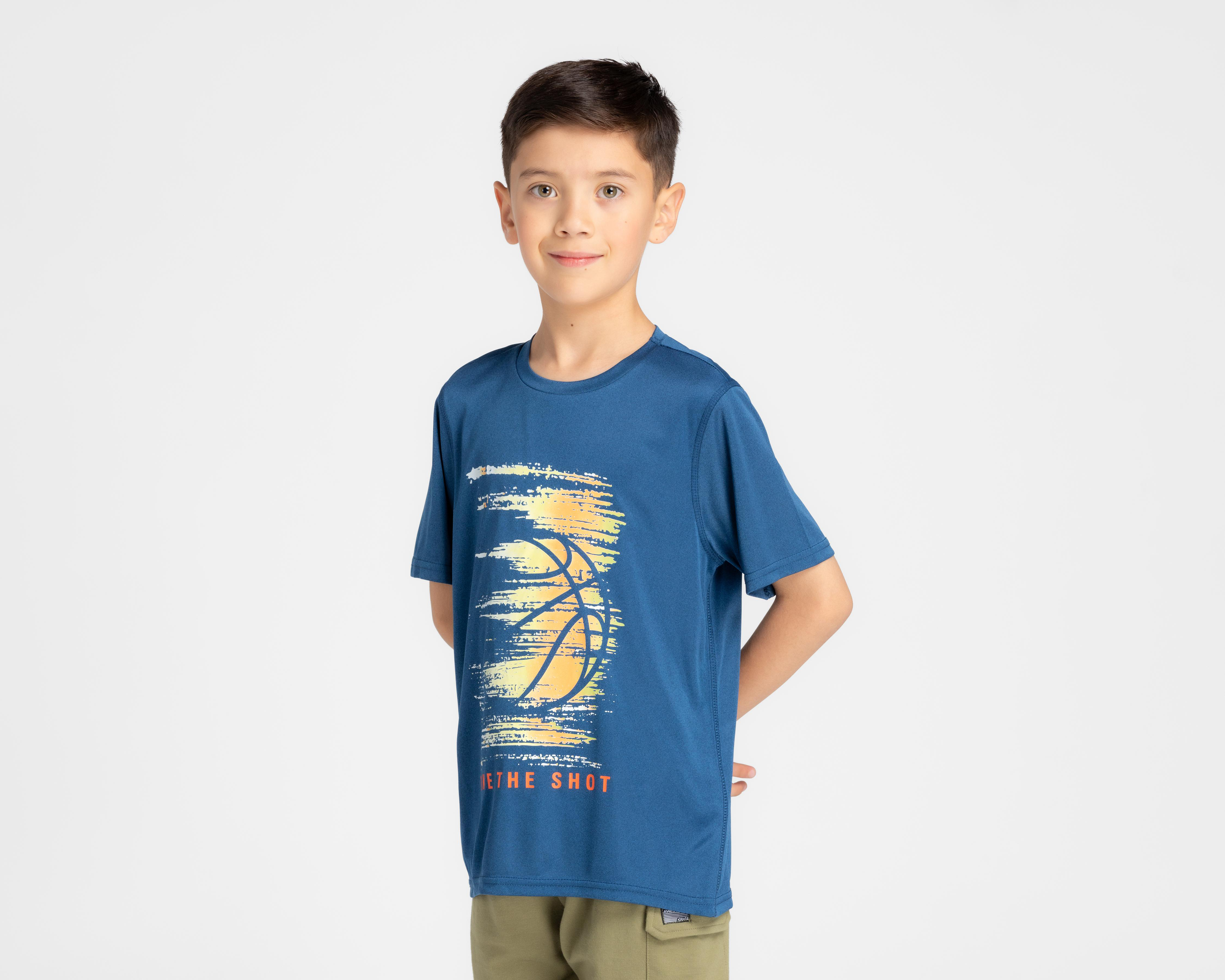 Foto 2 pulgar | Playera Sportline Deportiva para Niño