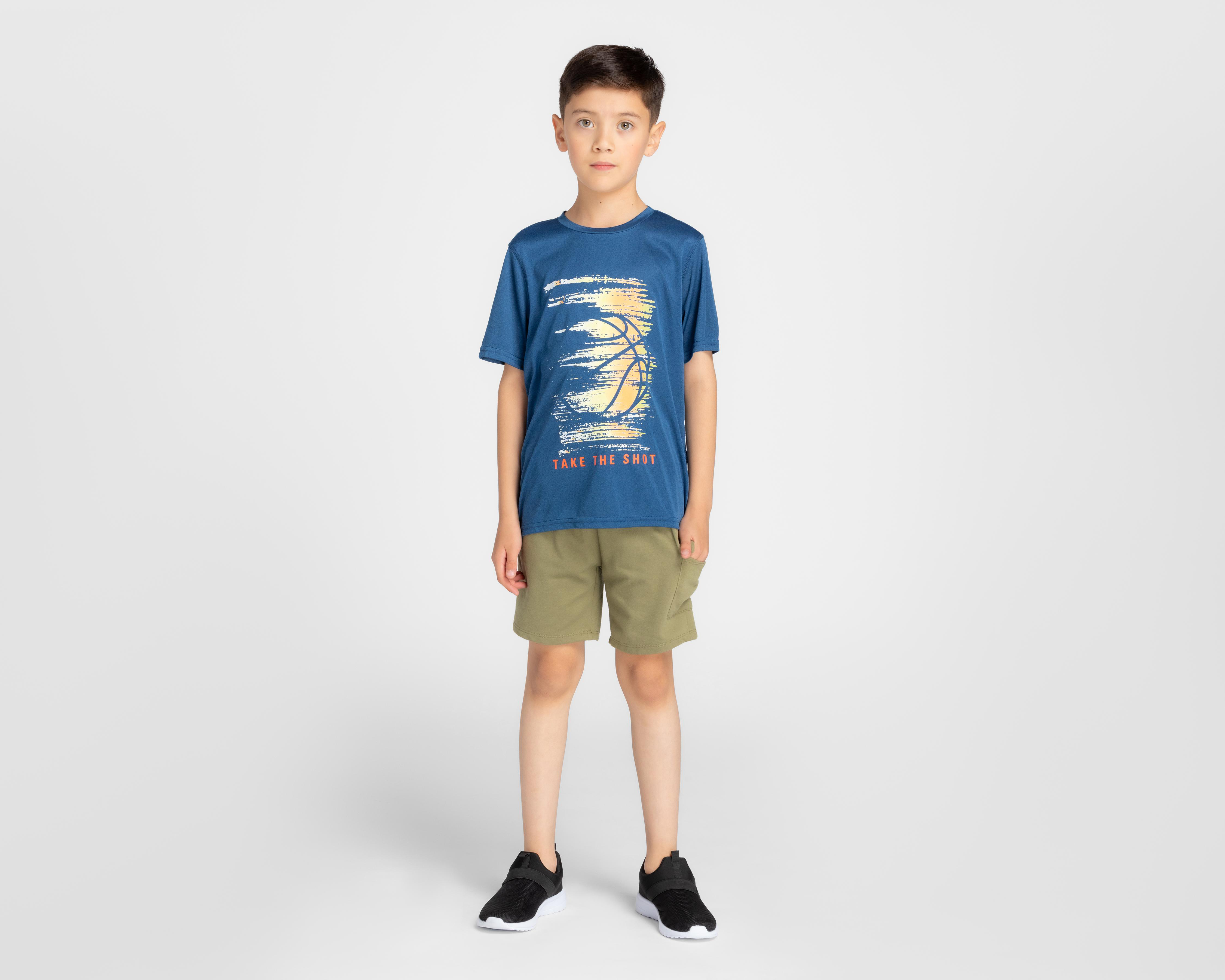 Foto 4 pulgar | Playera Sportline Deportiva para Niño