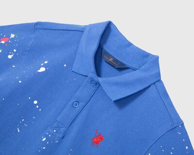 Foto 3 | Playera York Team Polo Club Manga Corta Estampada para Niño
