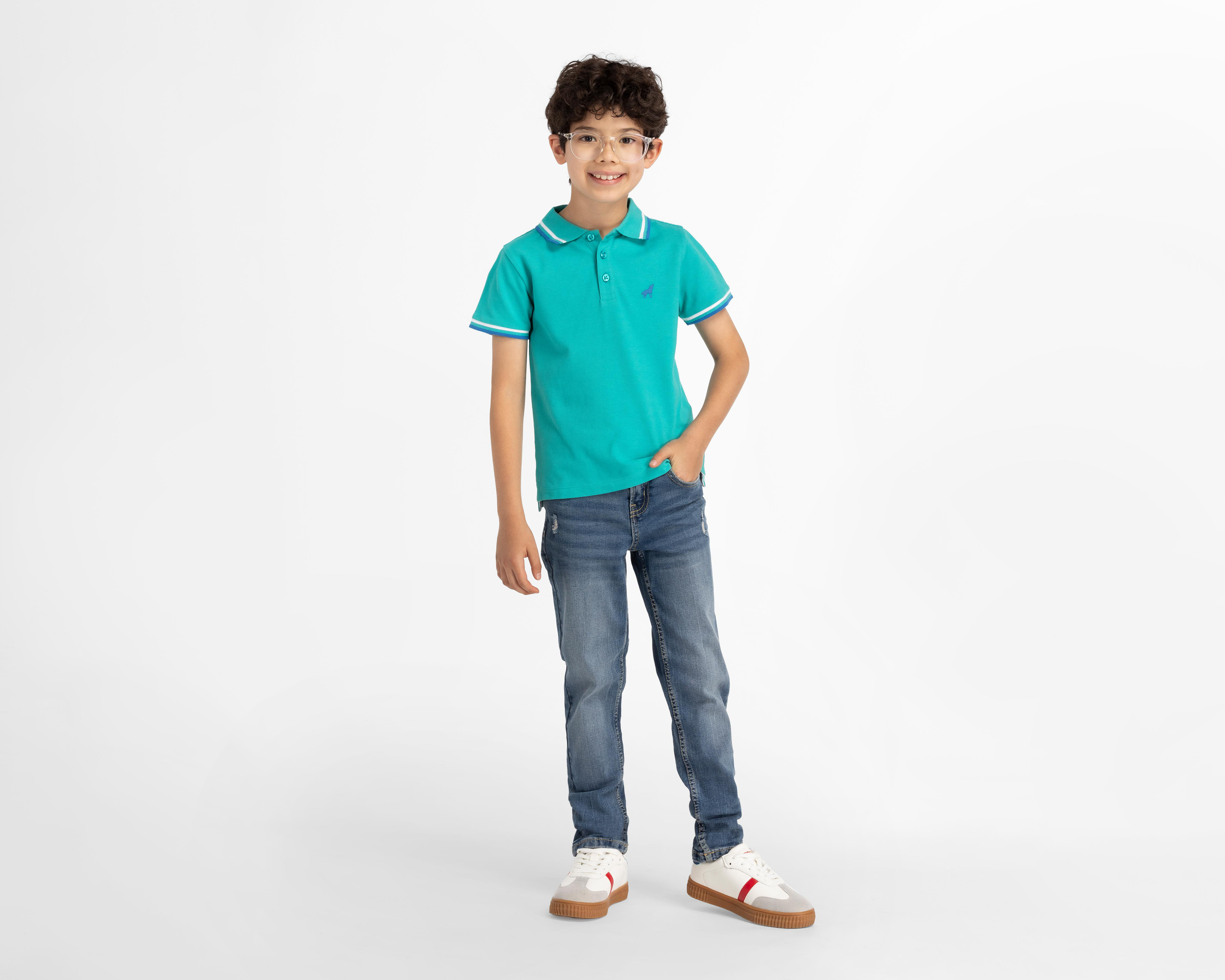 Foto 4 pulgar | Playera Refill Manga Corta para Niño
