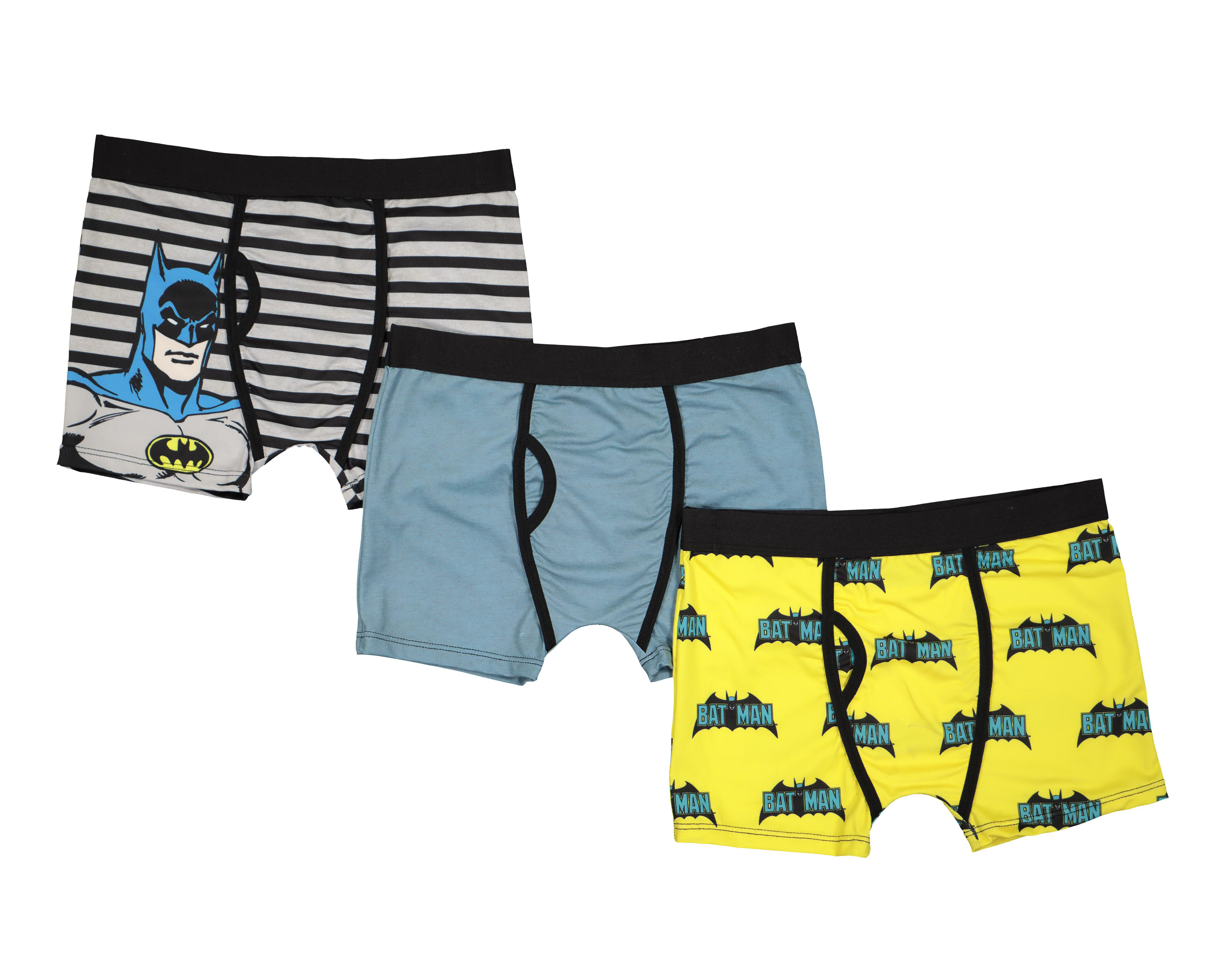 Bóxer Batman para Niño 3 Piezas