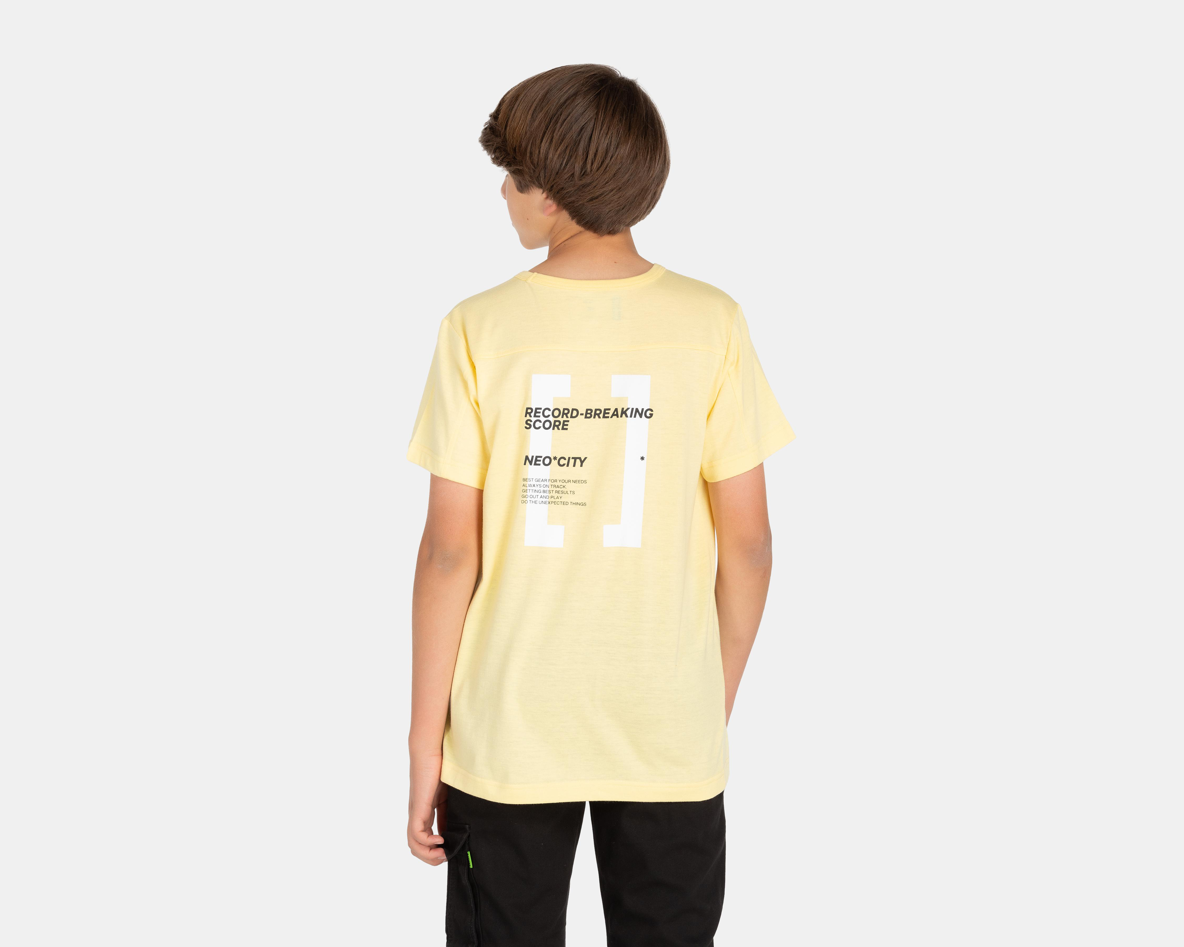 Foto 3 | Playera Neo*City Manga Corta Estampada Juvenil