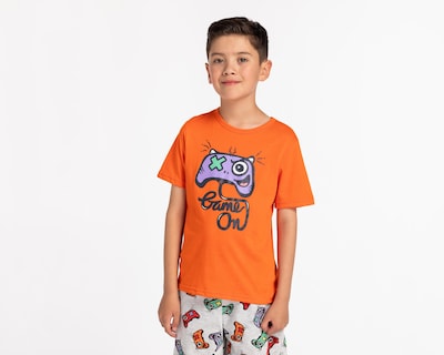 Foto 3 | Pijama para Niño Estampado Gamer Refill