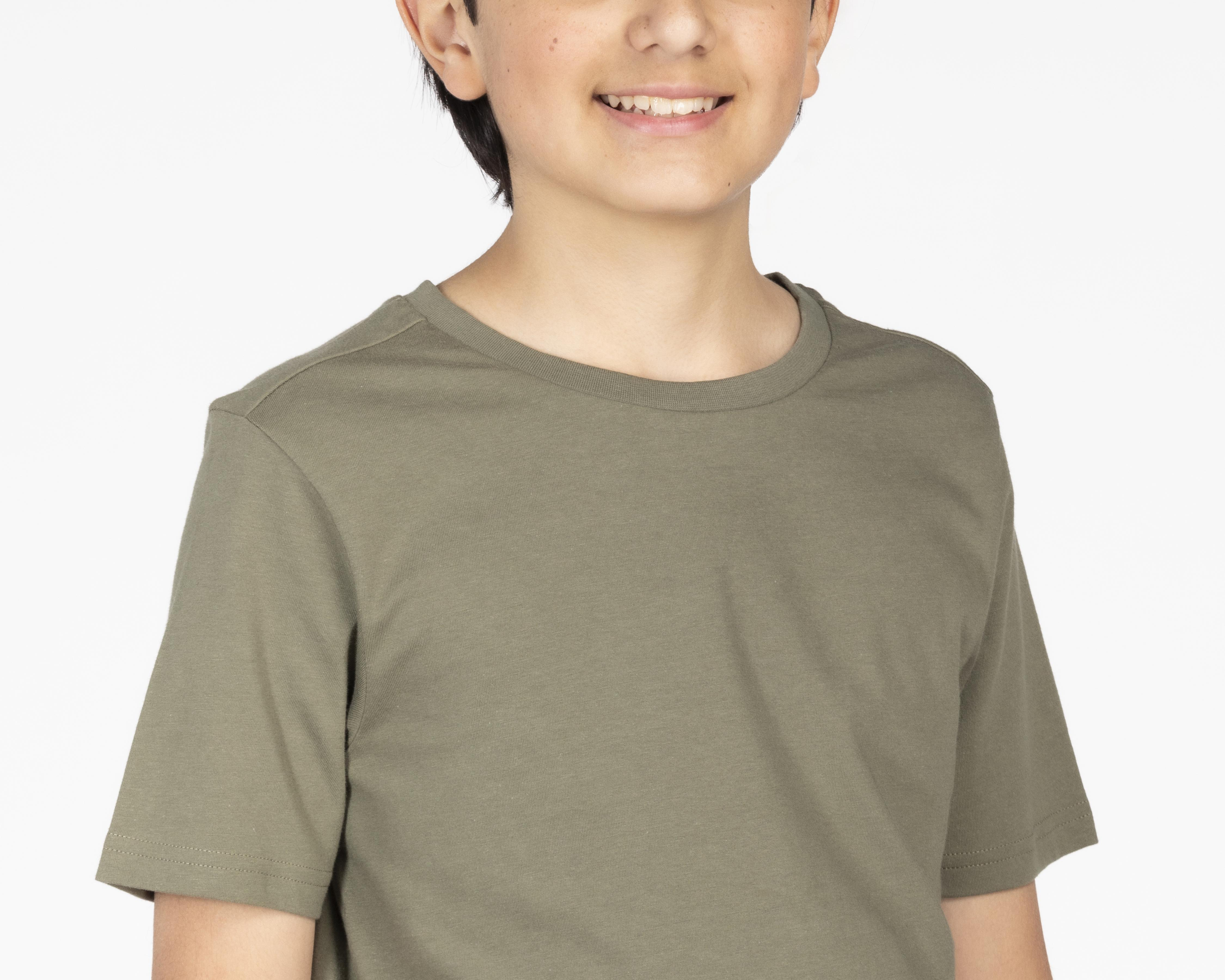 Foto 4 | Playera Refill Manga Corta Juvenil