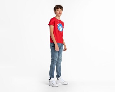 Foto 3 | Playera Neo*City Manga Corta Estampada Juvenil
