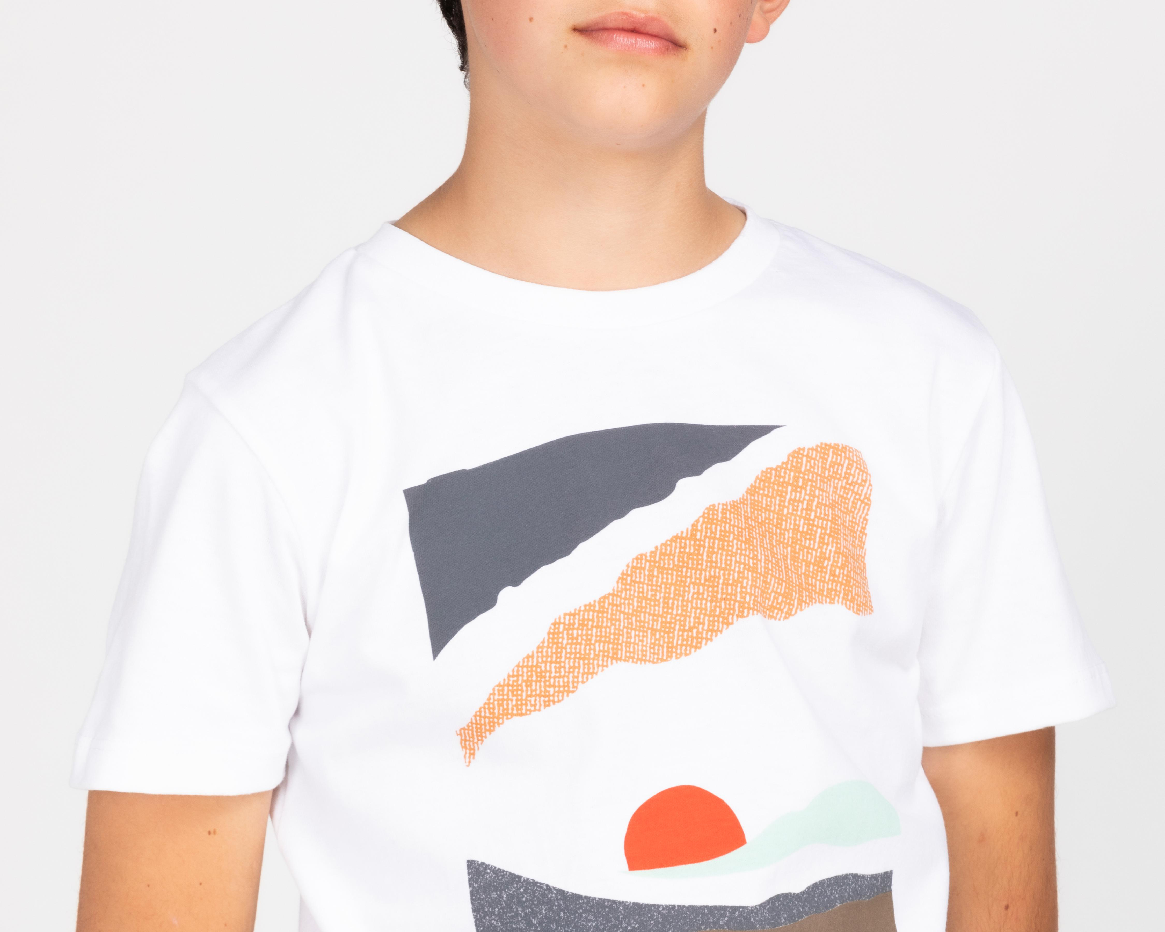 Foto 5 pulgar | Playera Refill Manga Corta Juvenil