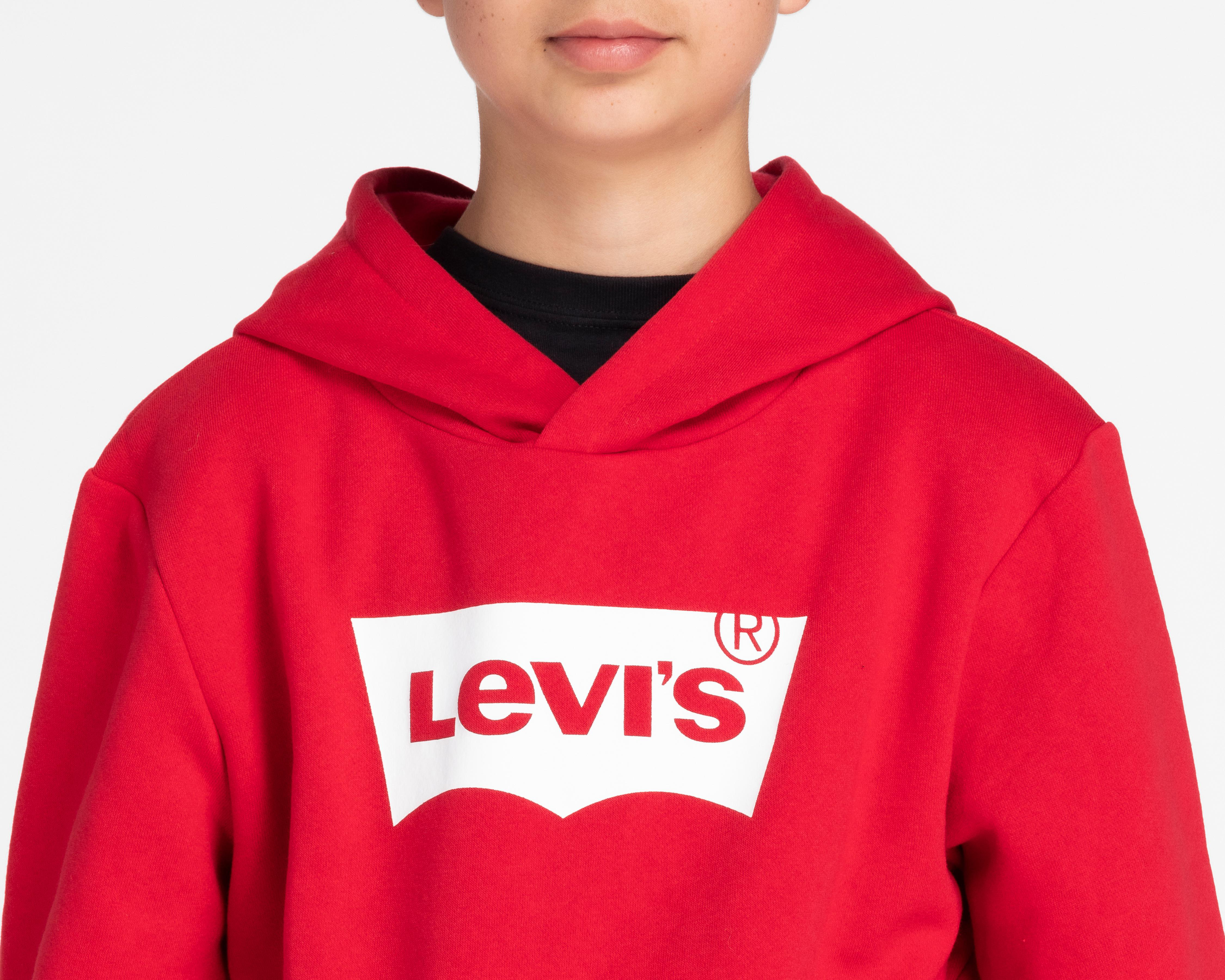 Foto 5 pulgar | Sudadera Levi's con Gorro Juvenil