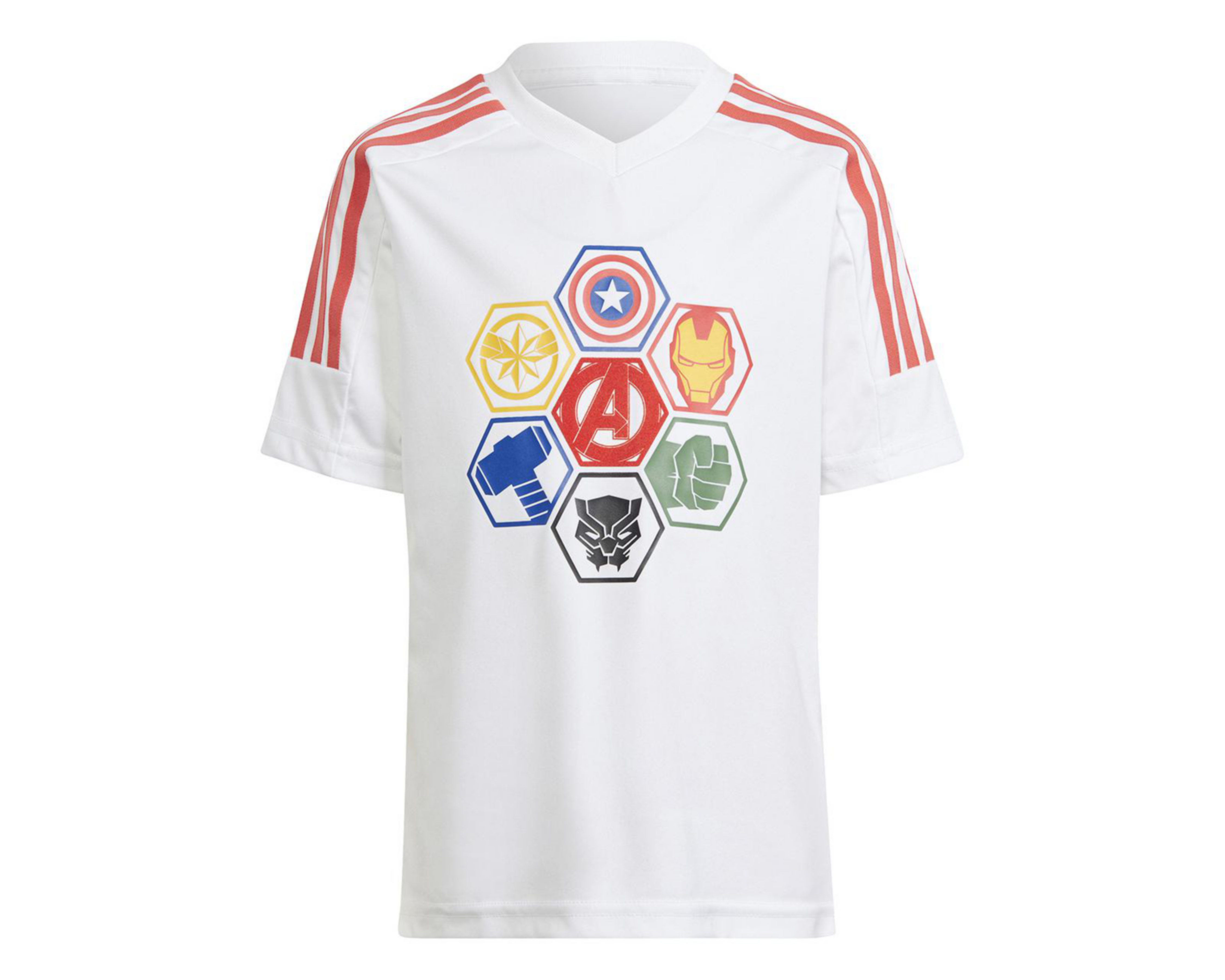 Foto 2 pulgar | Playera Adidas Marvel Deportiva para Niño